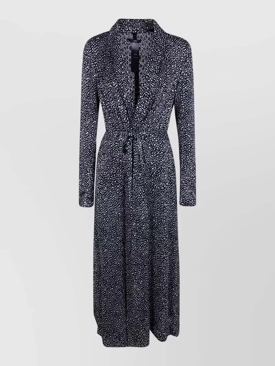 Sapio silk midi dress