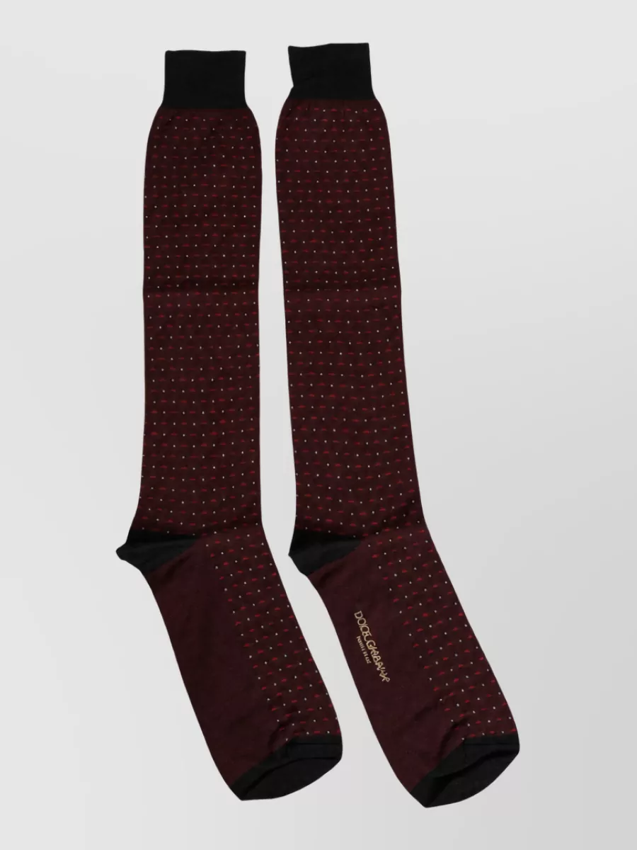 Dolce&Gabbana polka dot socks