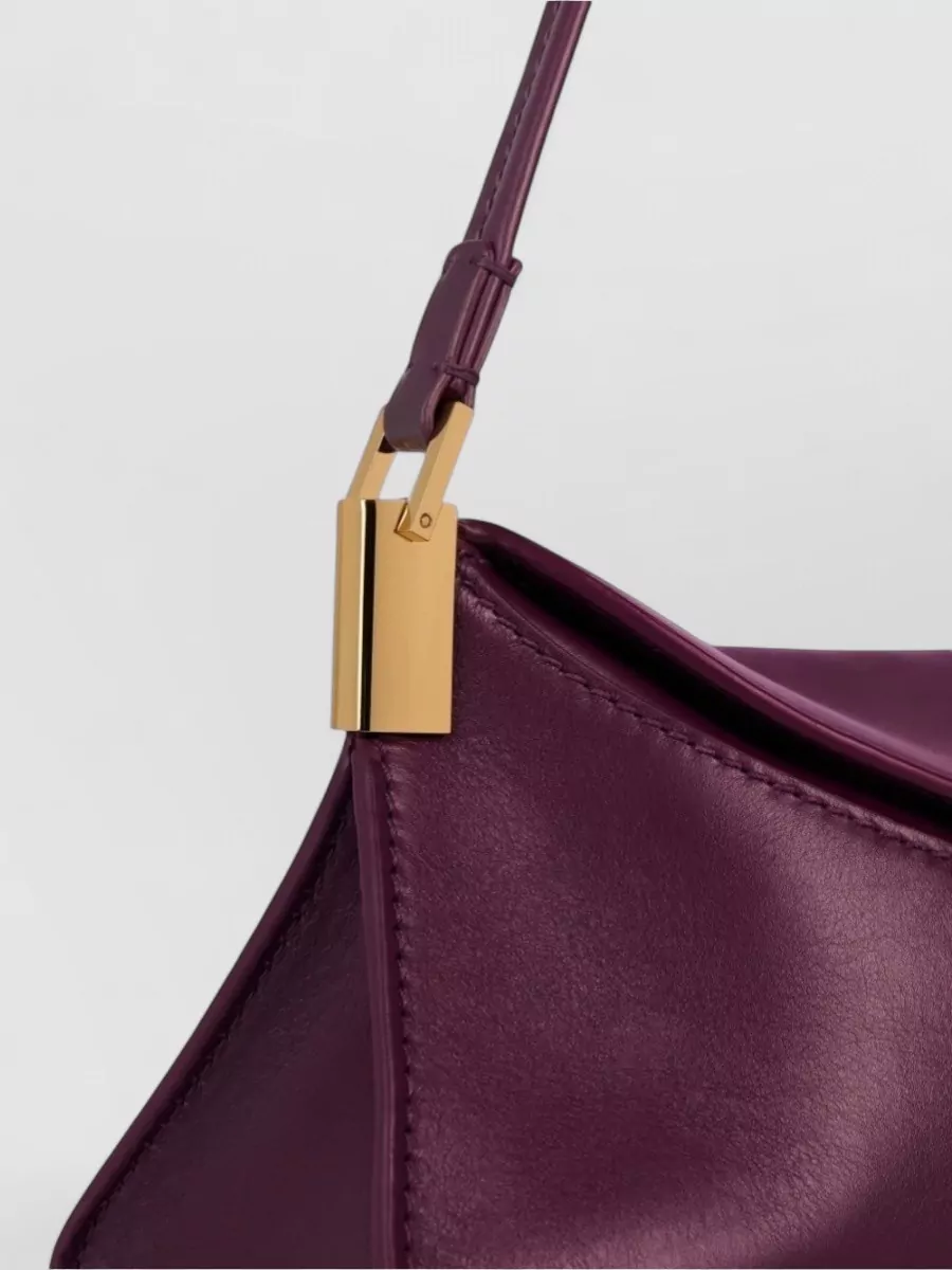 Balmain Small Leather Shoulder Bag