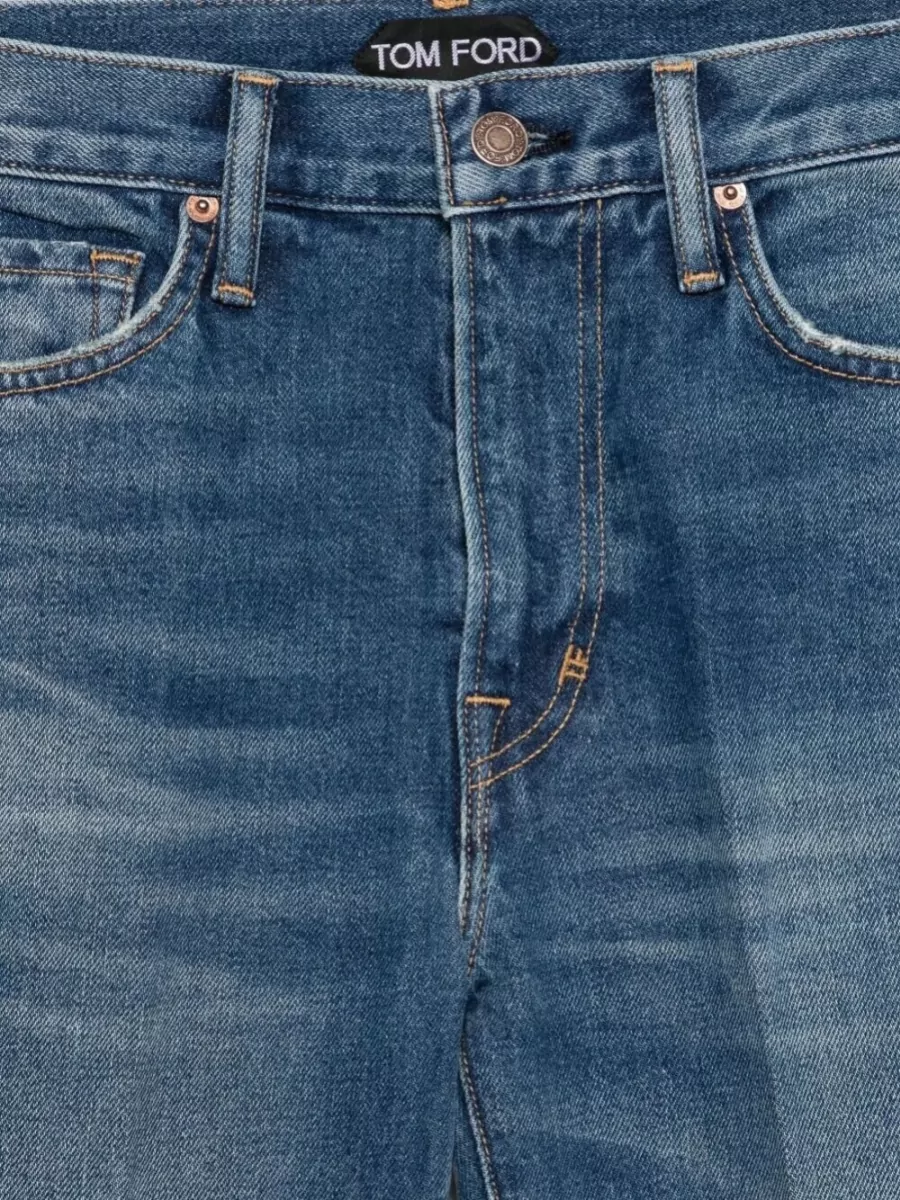 Tom Ford Denim Flared Trousers