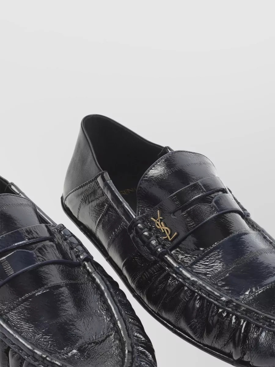 Saint Laurent Leather Loafers
