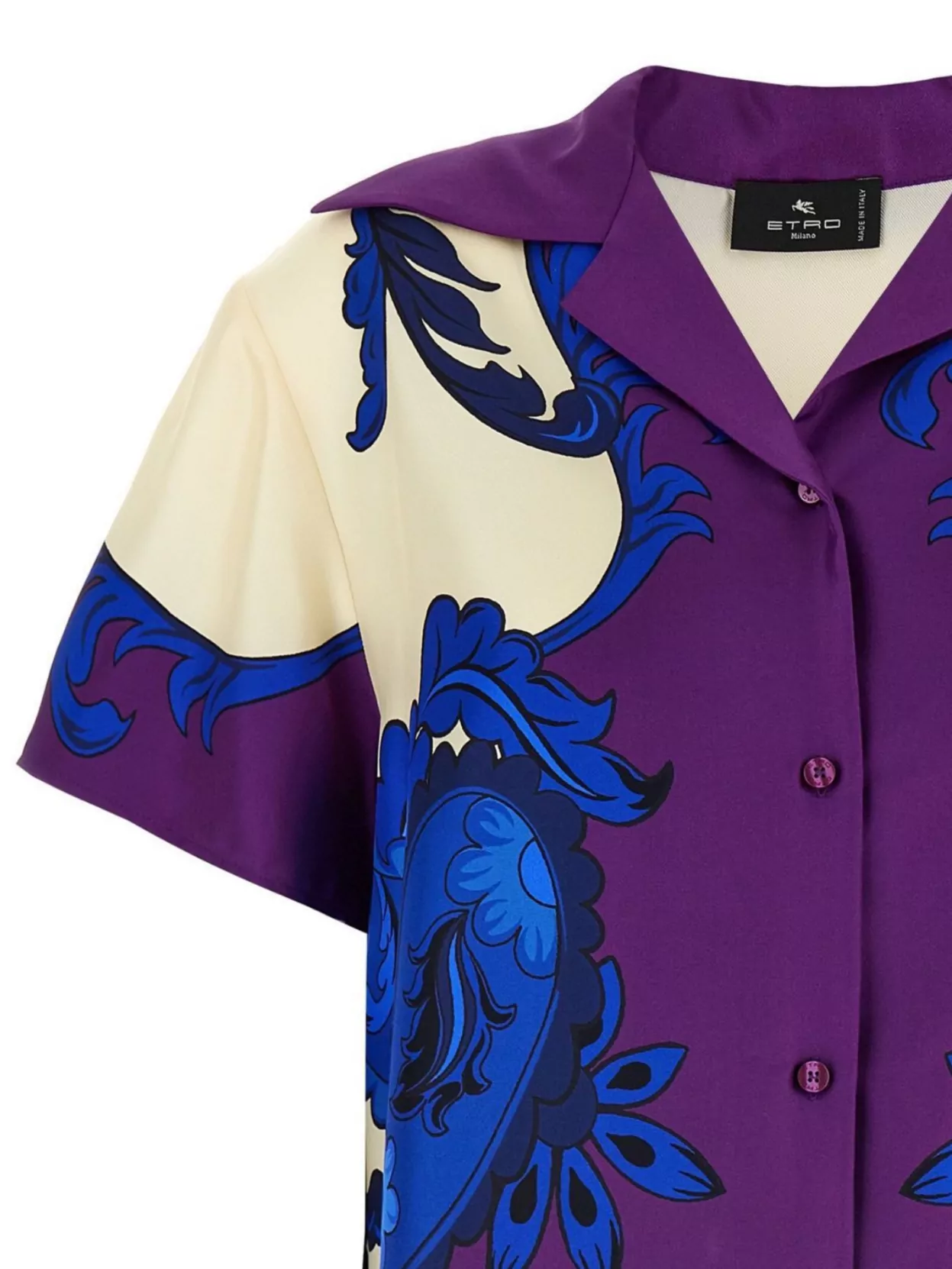 Etro Paisley Print Maxi Shirt