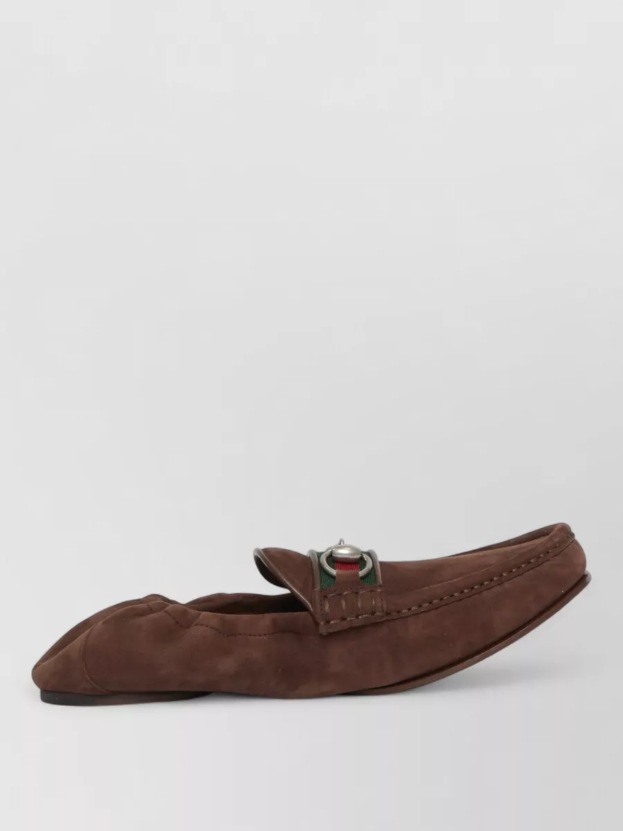 Gucci leather loafers