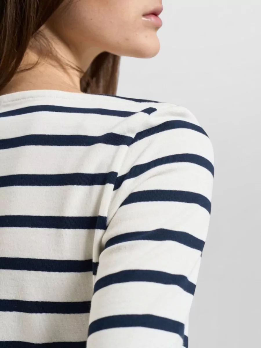 Semicouture Striped Silk Knit Sweater