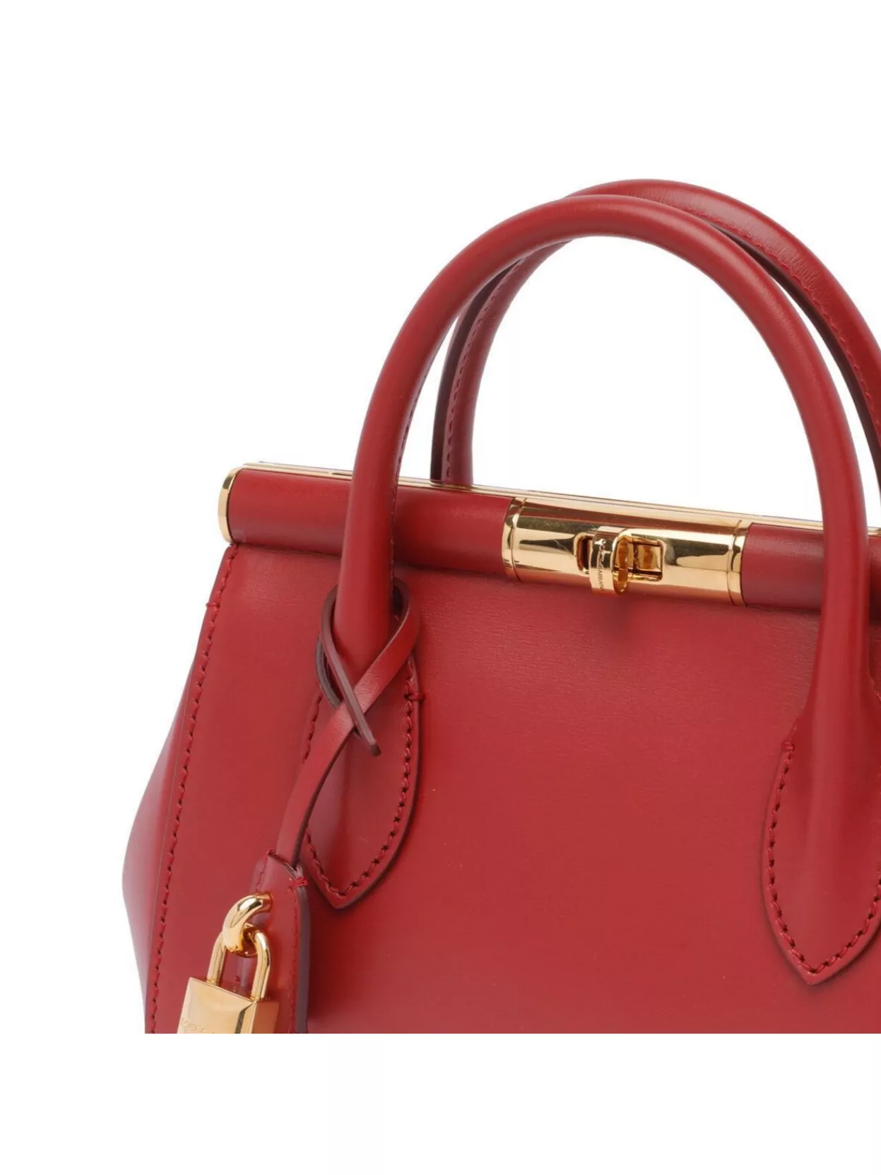 Dolce & Gabbana Lock Chain Shoulder Bag
