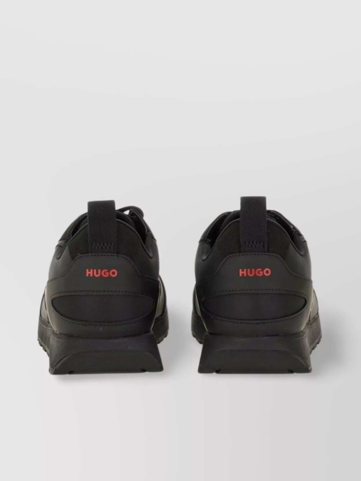 Hugo Boss Sneakers With Pull Tab And Round Toe