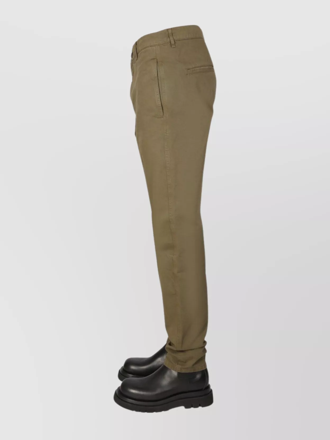 Aspesi Trousers With Tapered Leg And Pockets