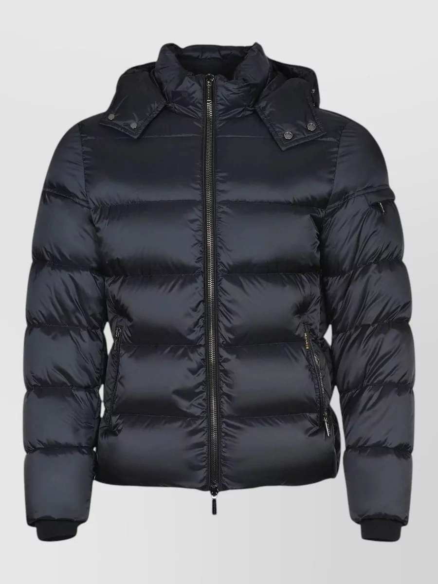 Moorer down hooded puffer jacket