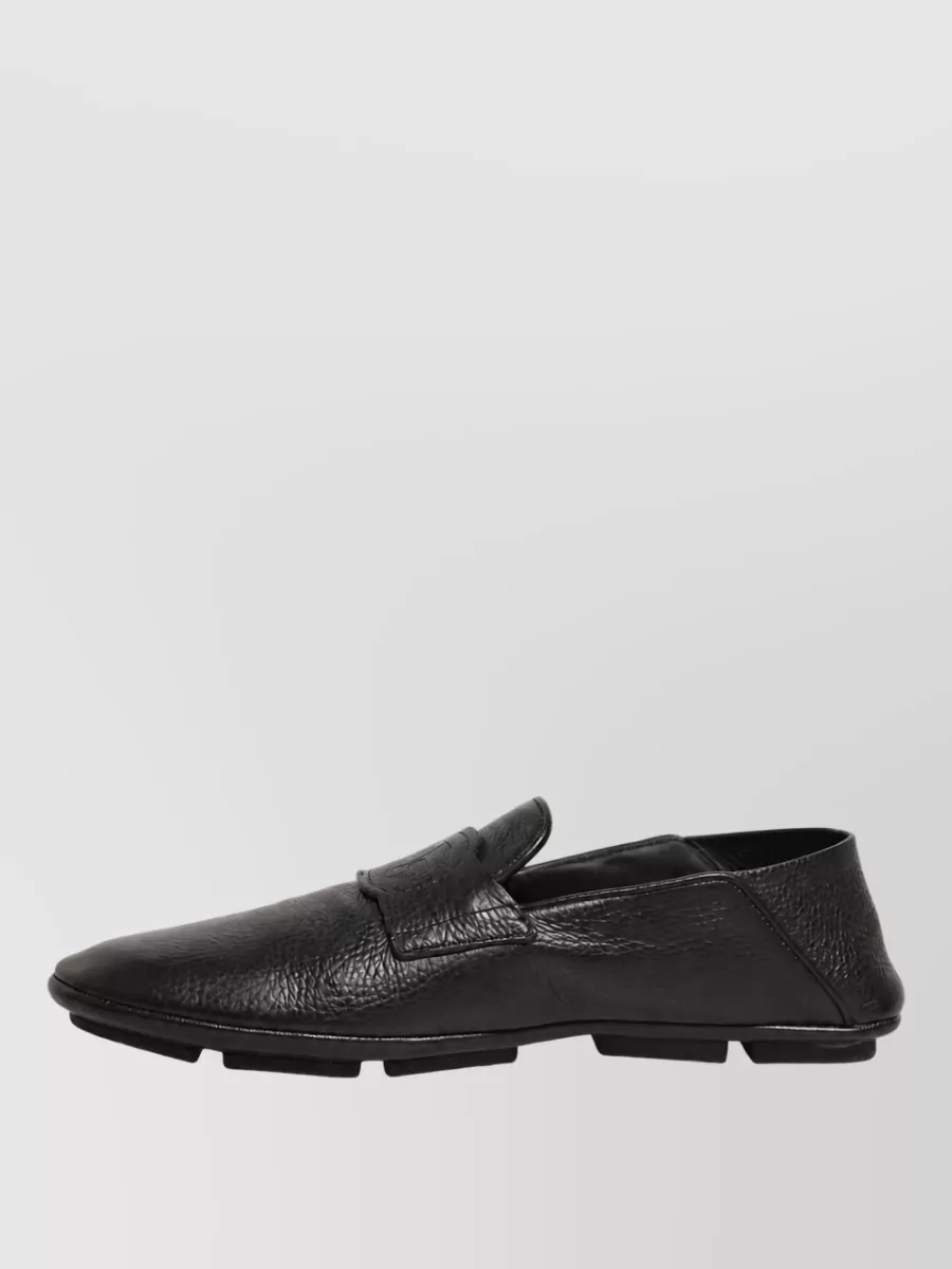 Dolce&Gabbana Leather Monk Shoes