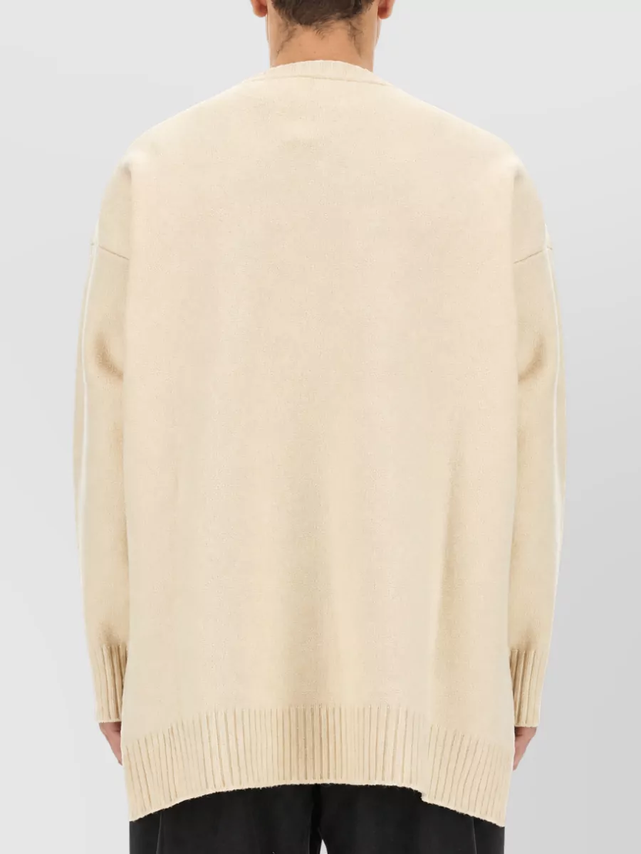 Jil Sander Embroidered Wool Jumper