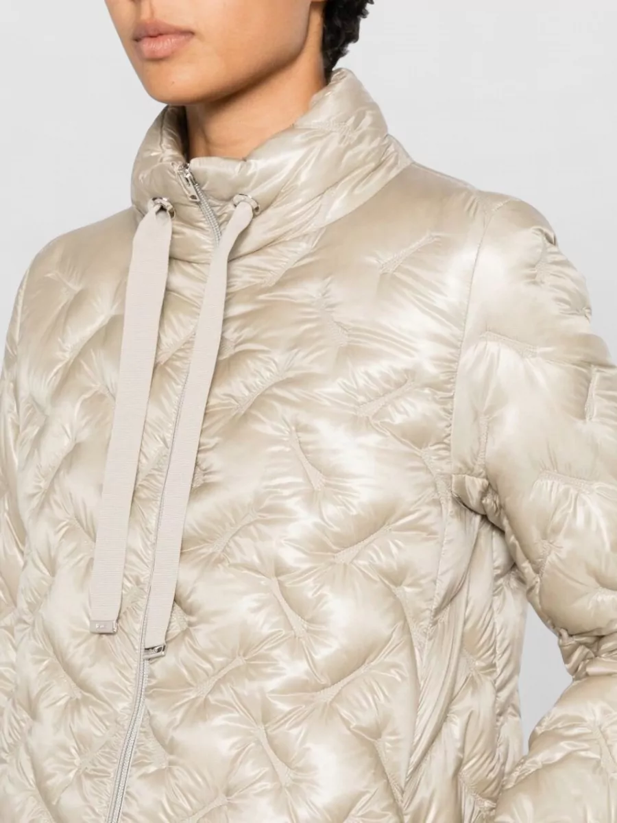 Herno Quilted Down Midi Parka Coat