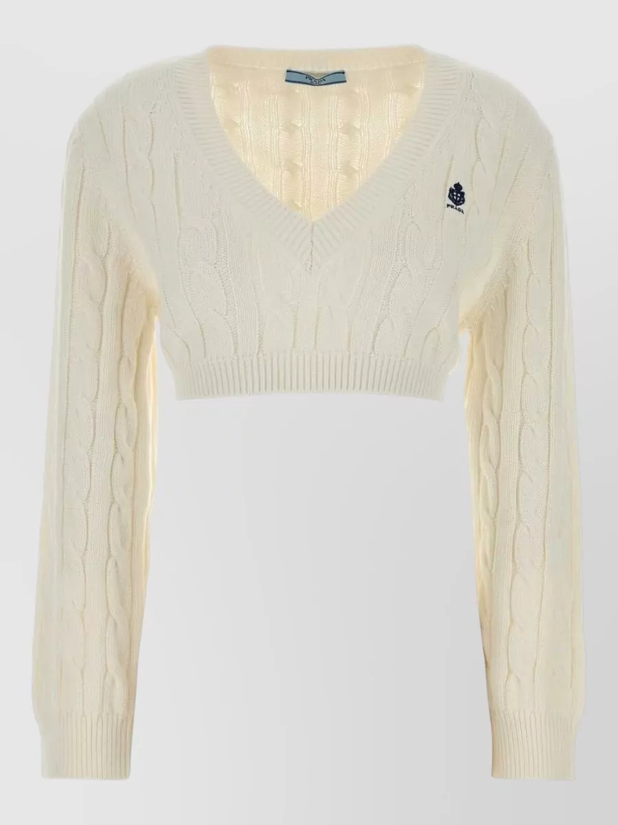 Prada cotton cardigan