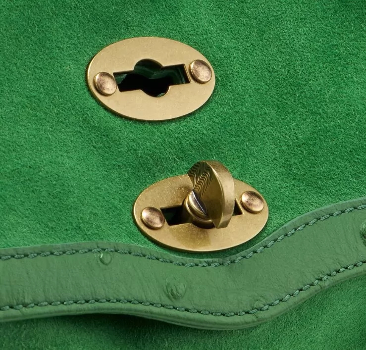 Zanellato Lamb Leather Shoulder Bag