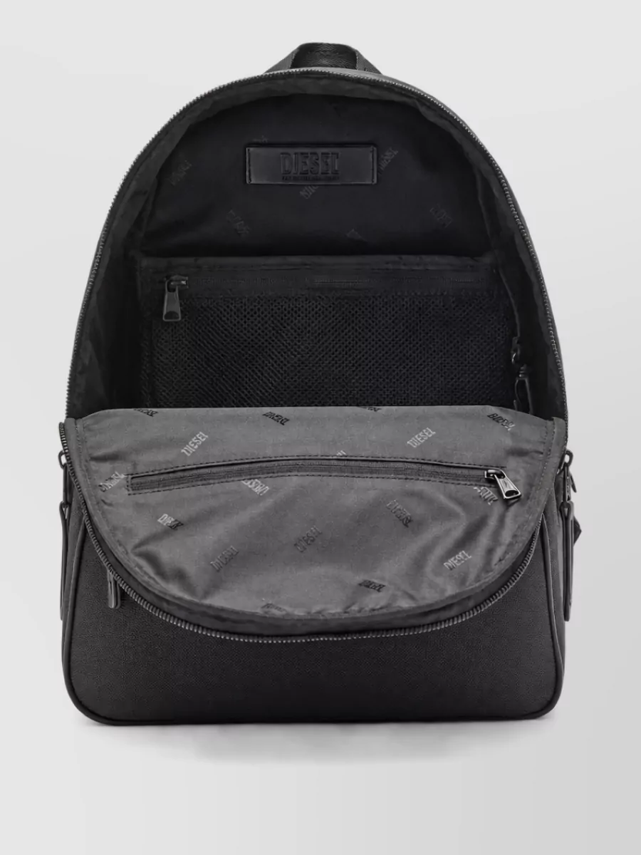 Diesel Logo-Plaque Backpack