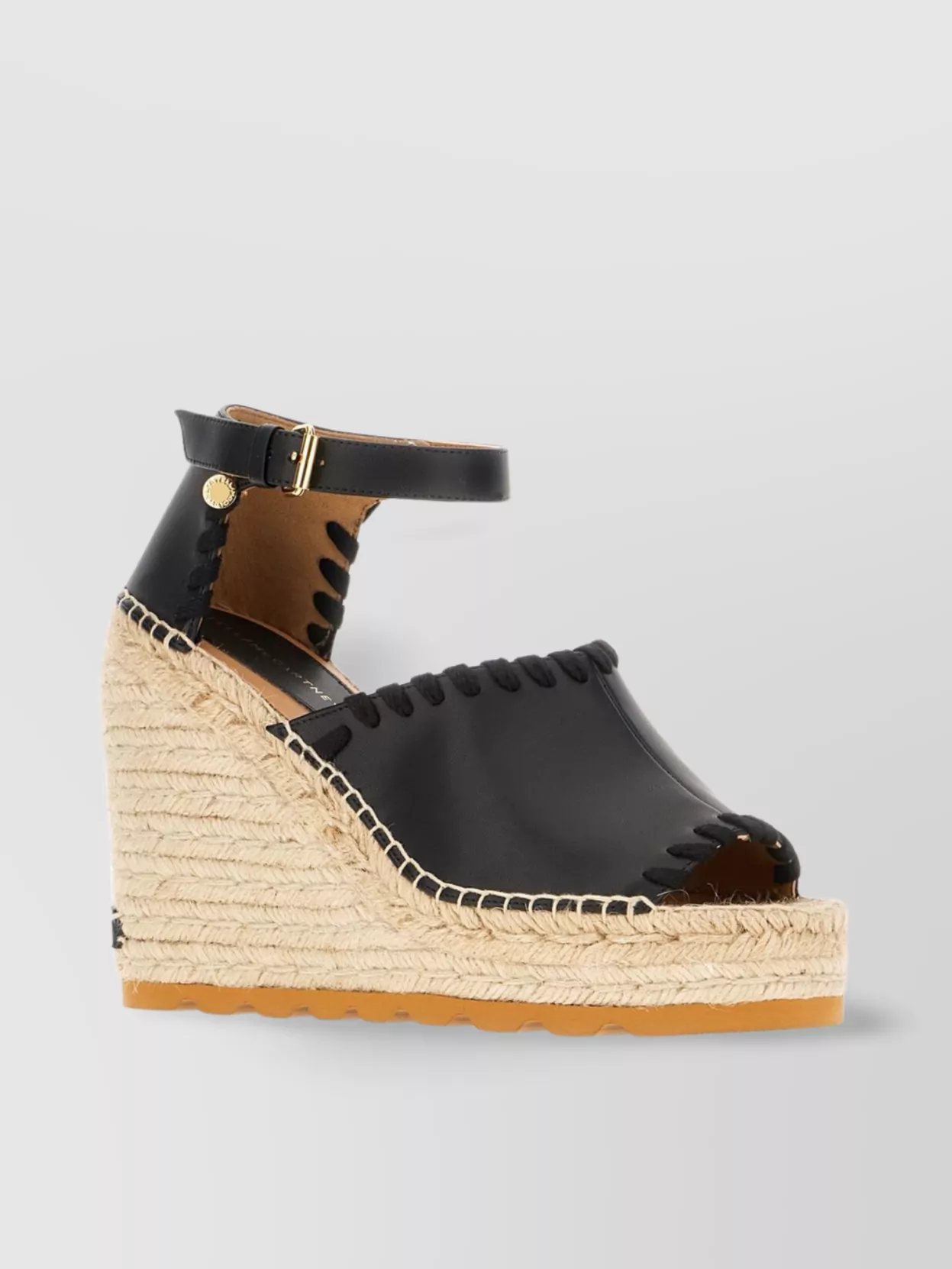 Stella Mccartney Espadrille Style Wedge Heel Sandals