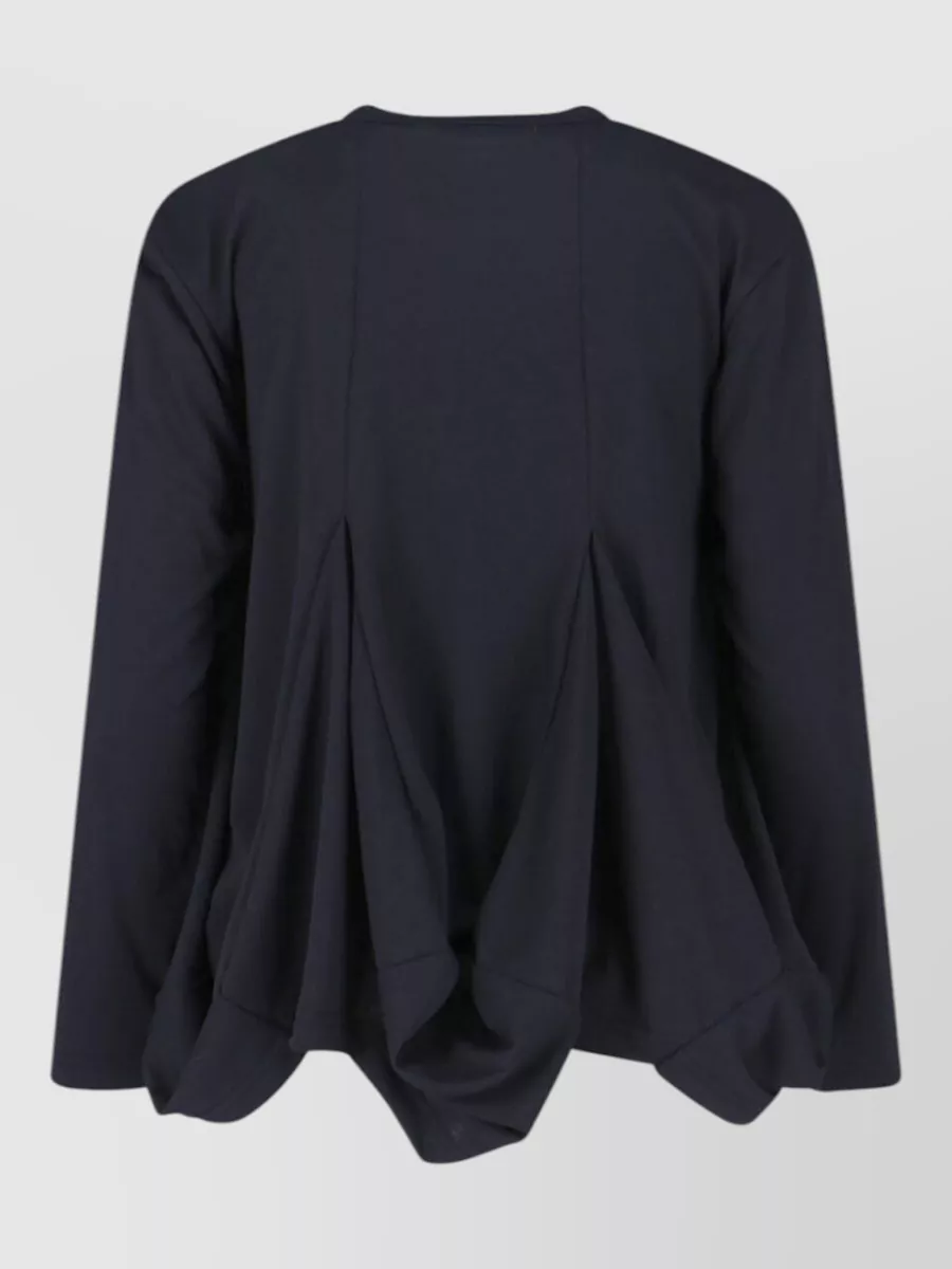 Comme Des Garçons Short-Sleeve Knitted Top