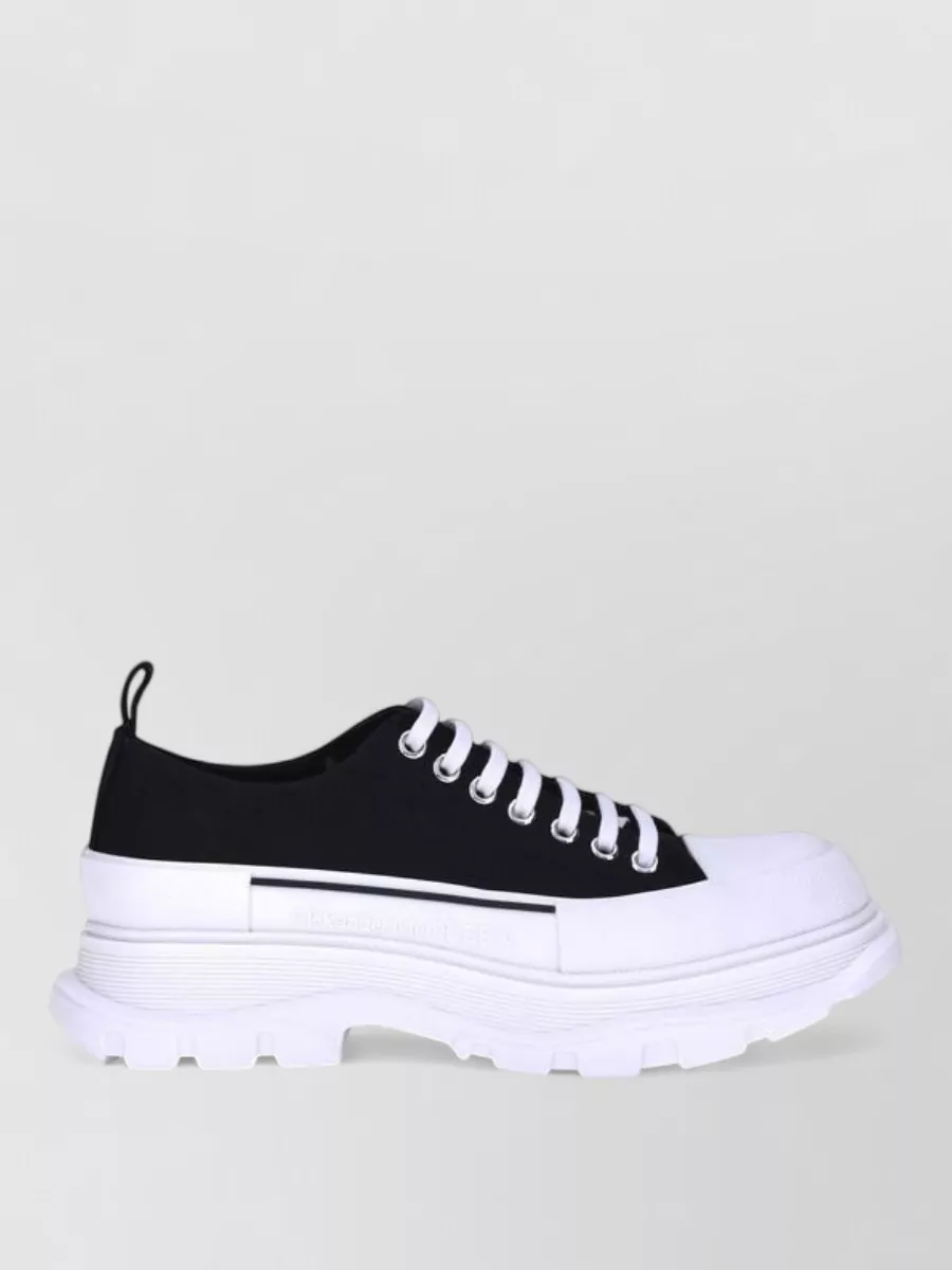 Alexander Mcqueen Rubber Low-Top Sneakers
