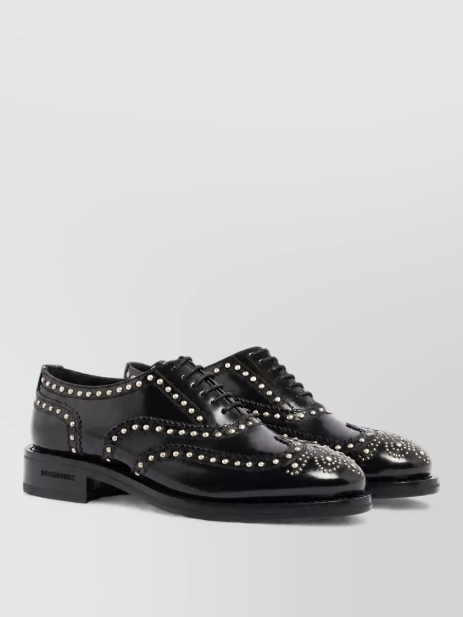 Dsquared2 calf leather oxford brogues