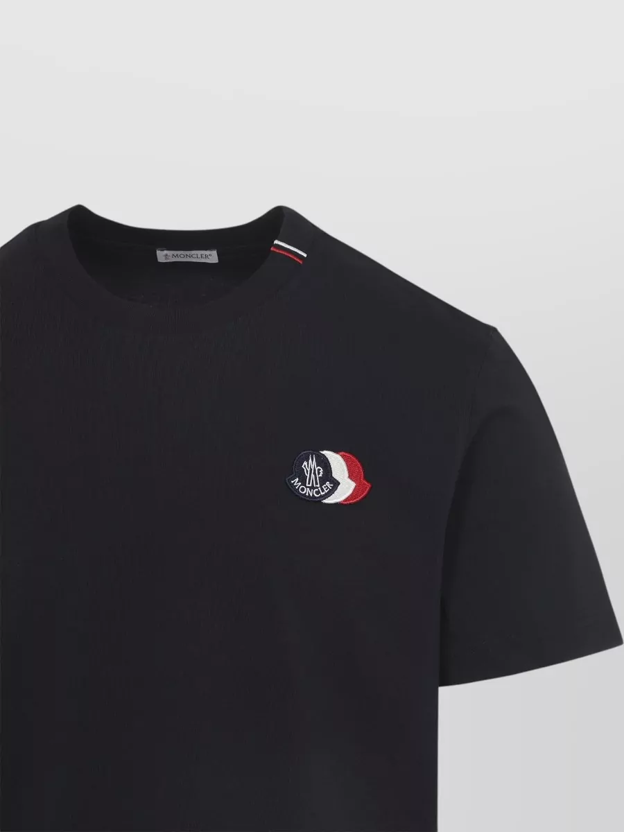 Moncler Cotton Logo Short-Sleeve T-Shirt