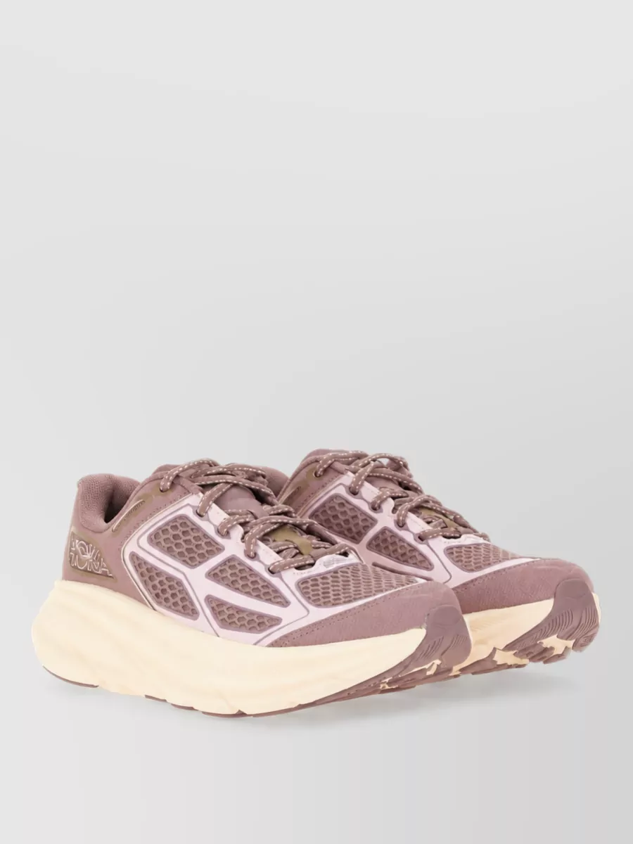 Hoka One One Recycled Polyester Low-Top Sneakers