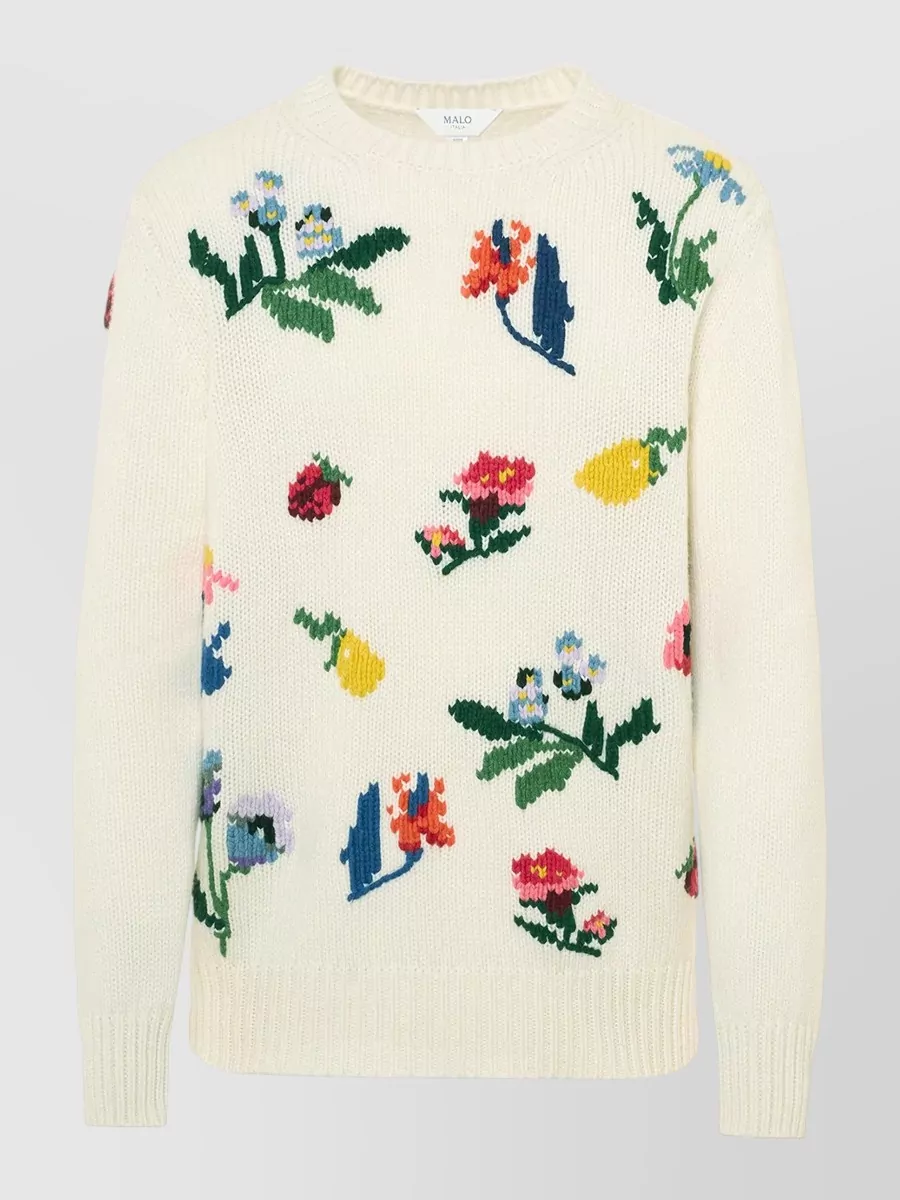 Malo Cashmere Crewneck Sweatshirt