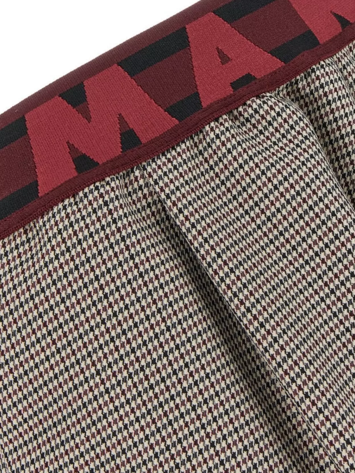 Marni Embroidered Wool Blend Shorts With Pleated Front