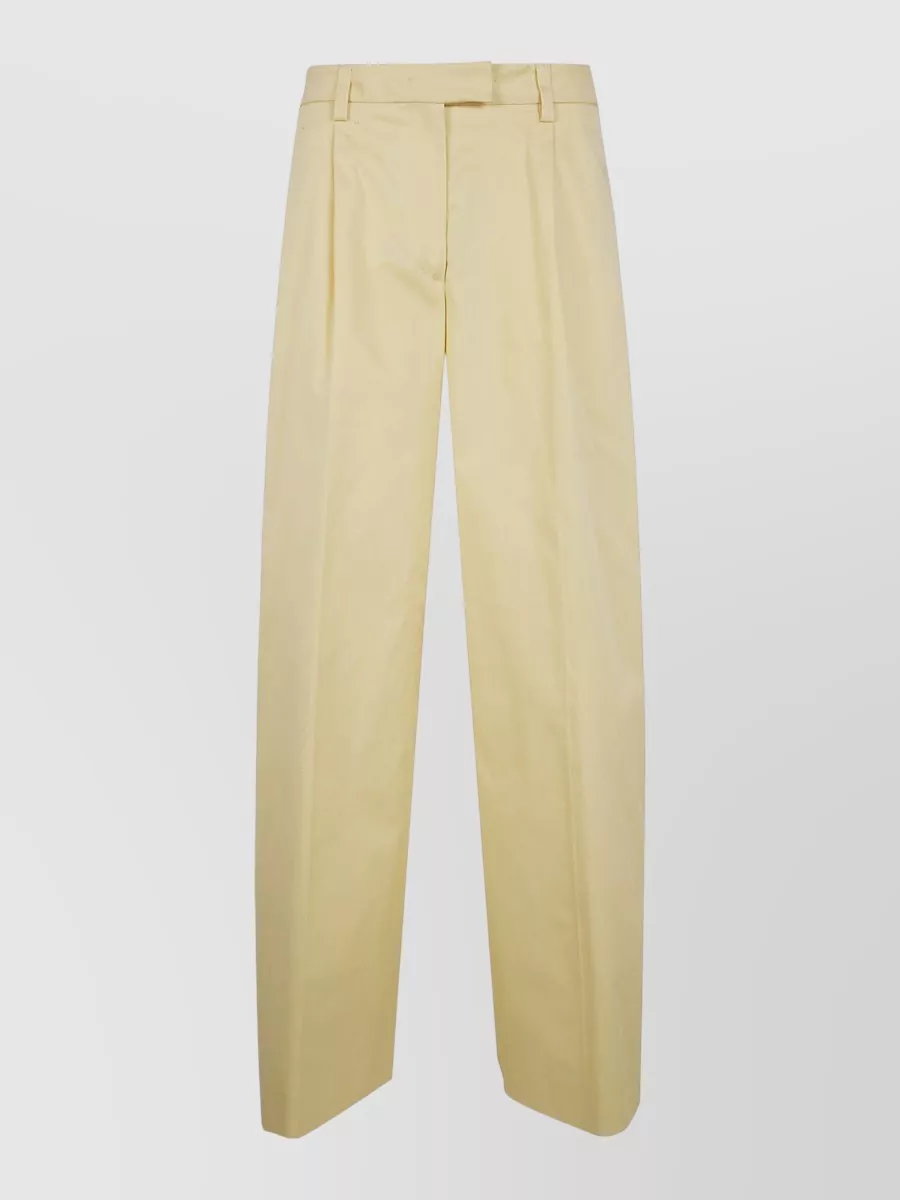 Thelatest Cotton Wide-Leg Trousers