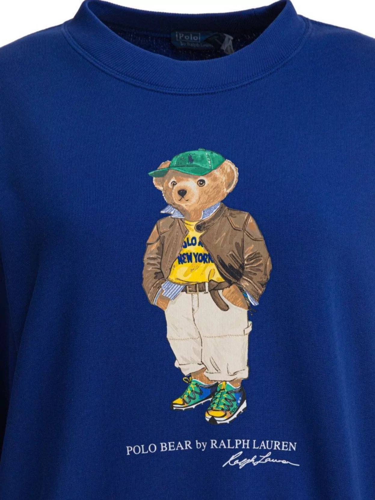 Polo Ralph Lauren Bear Crewneck Graphic Print Sweatshirt