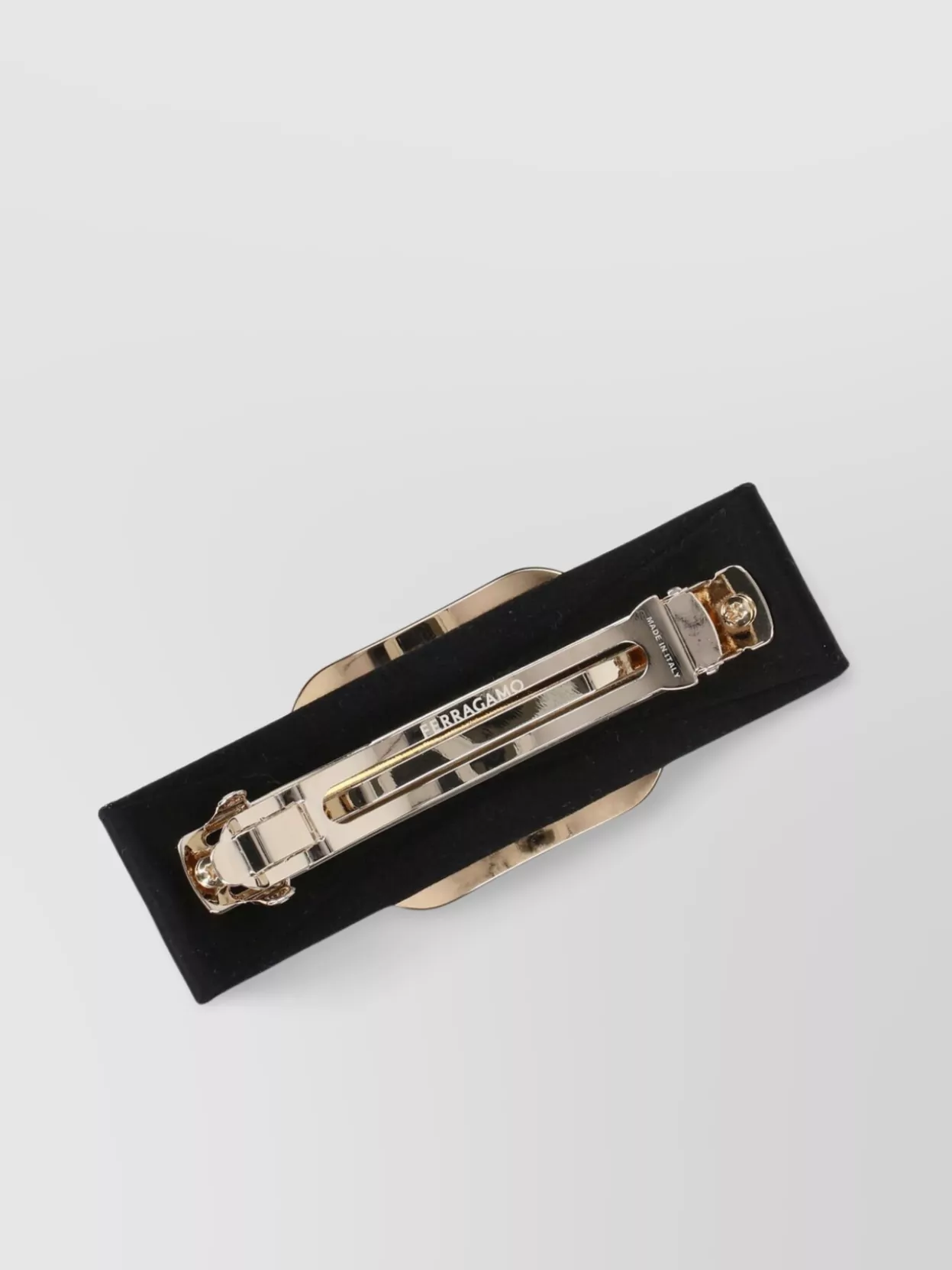 Ferragamo Metallic Rectangle Hair Accessories
