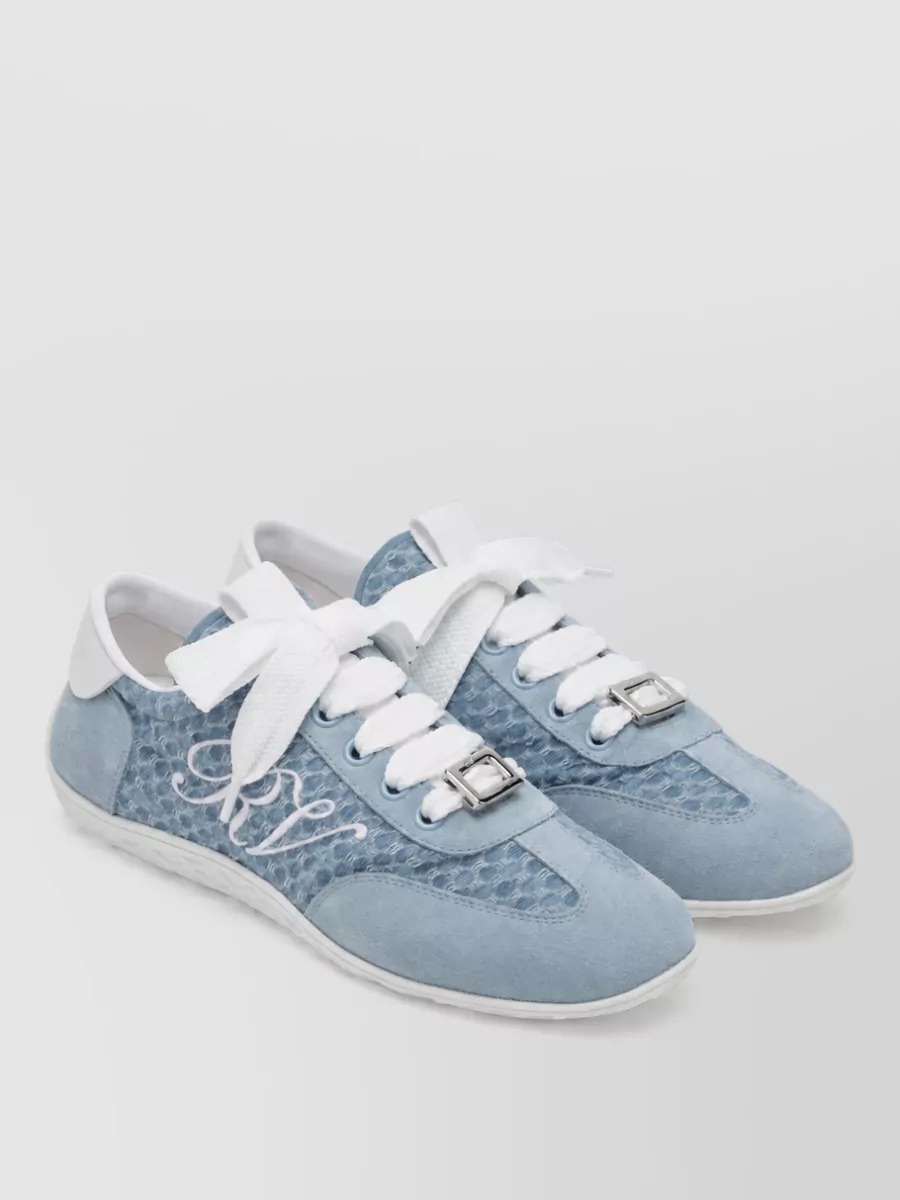 Roger Vivier leather low-top sneakers