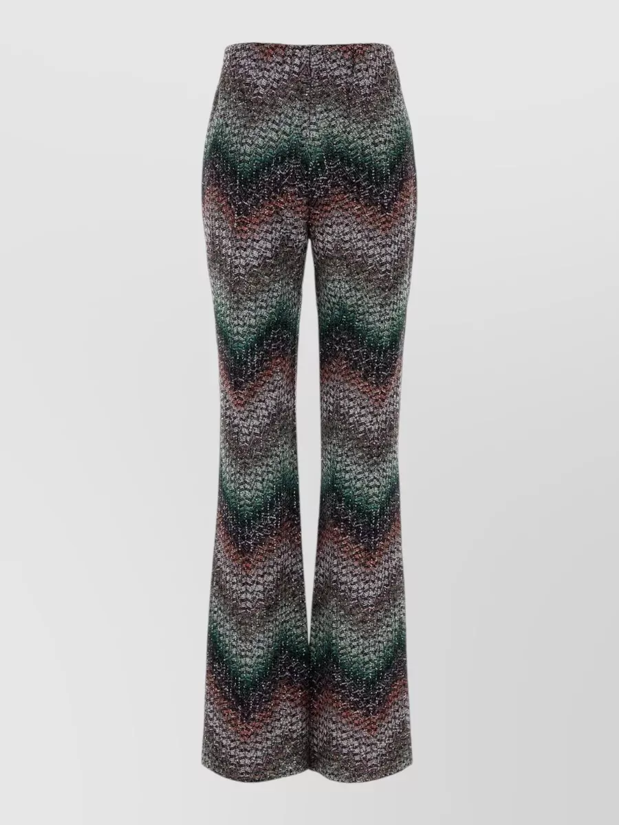 Missoni Embroidered Flared Trousers