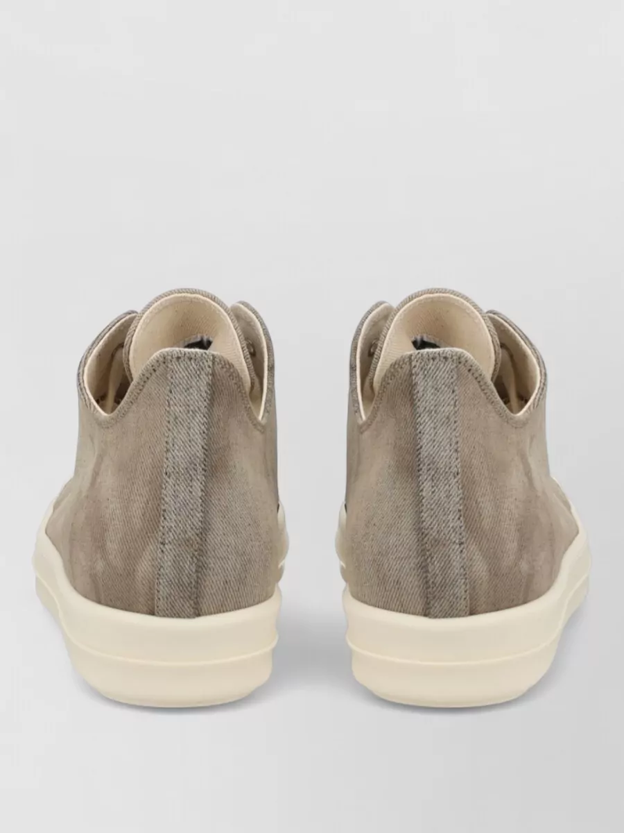 Rick Owens Drkshdw Cotton Low-Top Sneakers