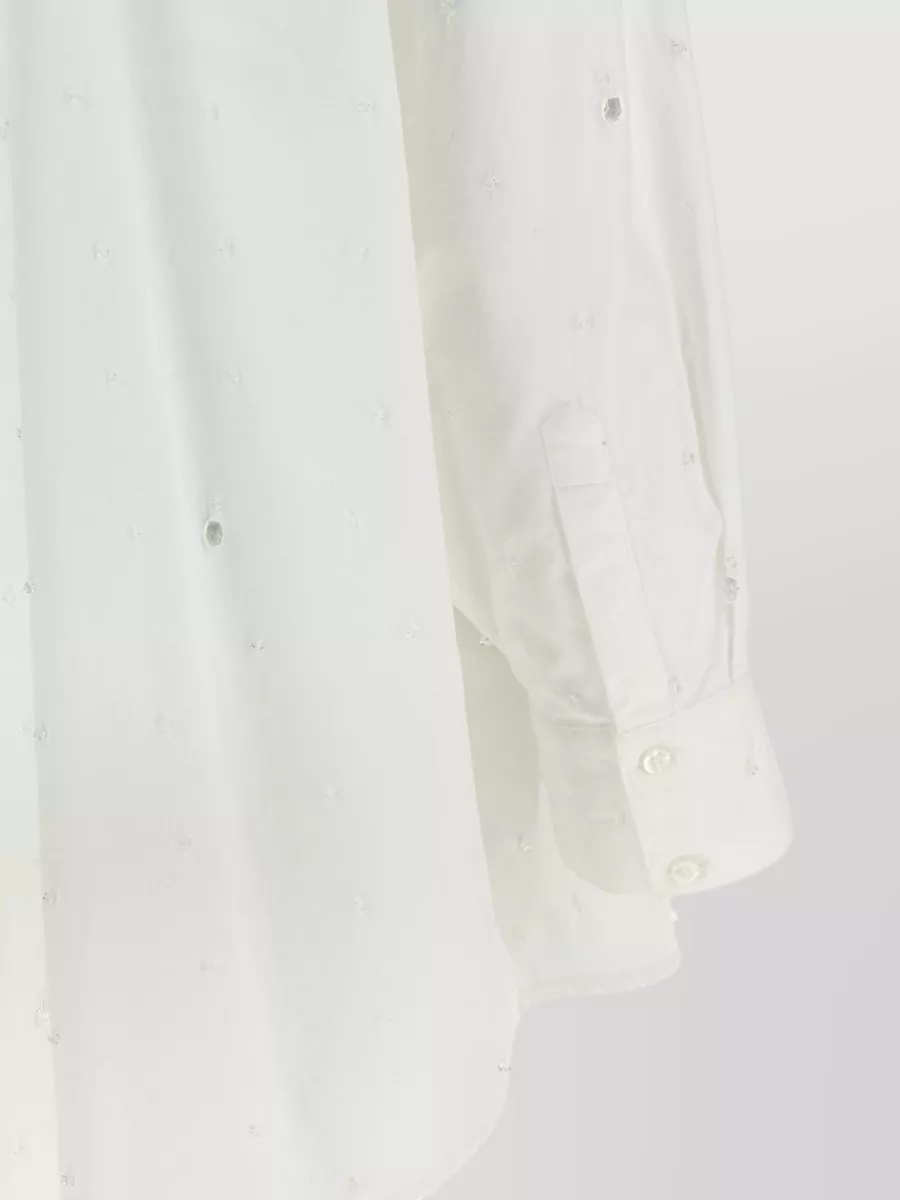 Giuseppe Di Morabito Crystal Detail Shirt Long Sleeves Buttons