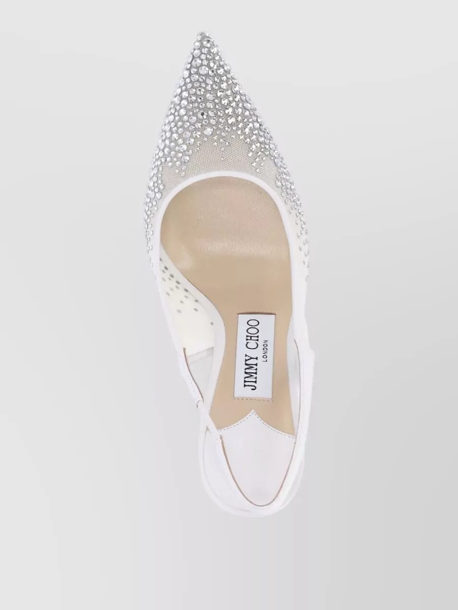 Jimmy Choo Crystal-Embellished Pumps