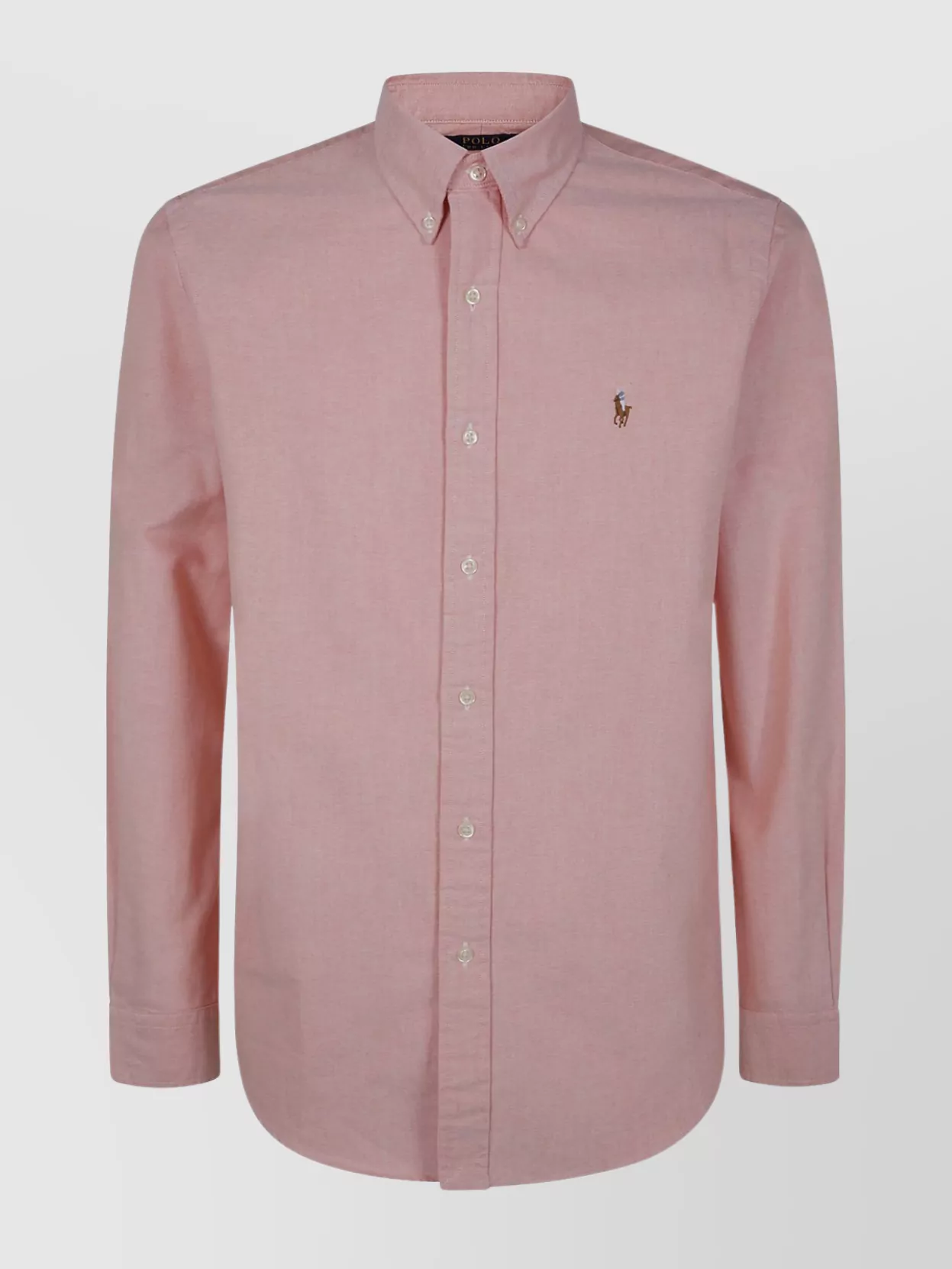 Polo Ralph Lauren Sport Shirt Long Sleeve In Pink