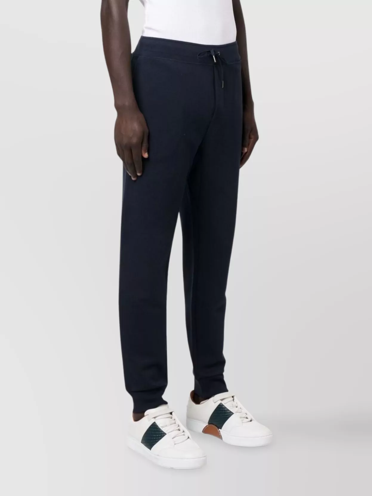 Ralph Lauren Straight Leg Jogger Pants With Ribbed Cuffs