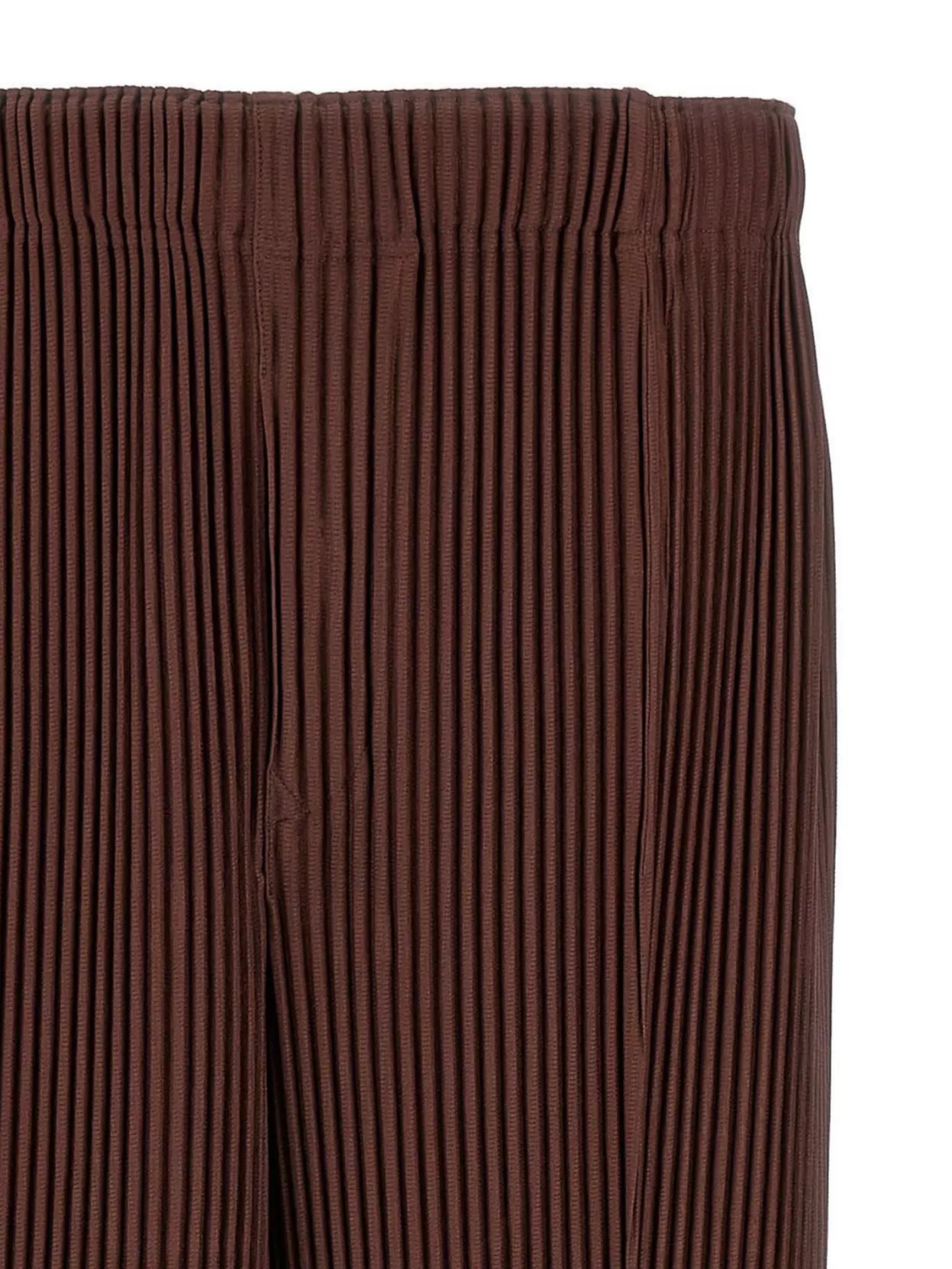 ISSEY MIYAKE 'FEBRUARY MC' WIDE LEG PLEATED TROUSERS 