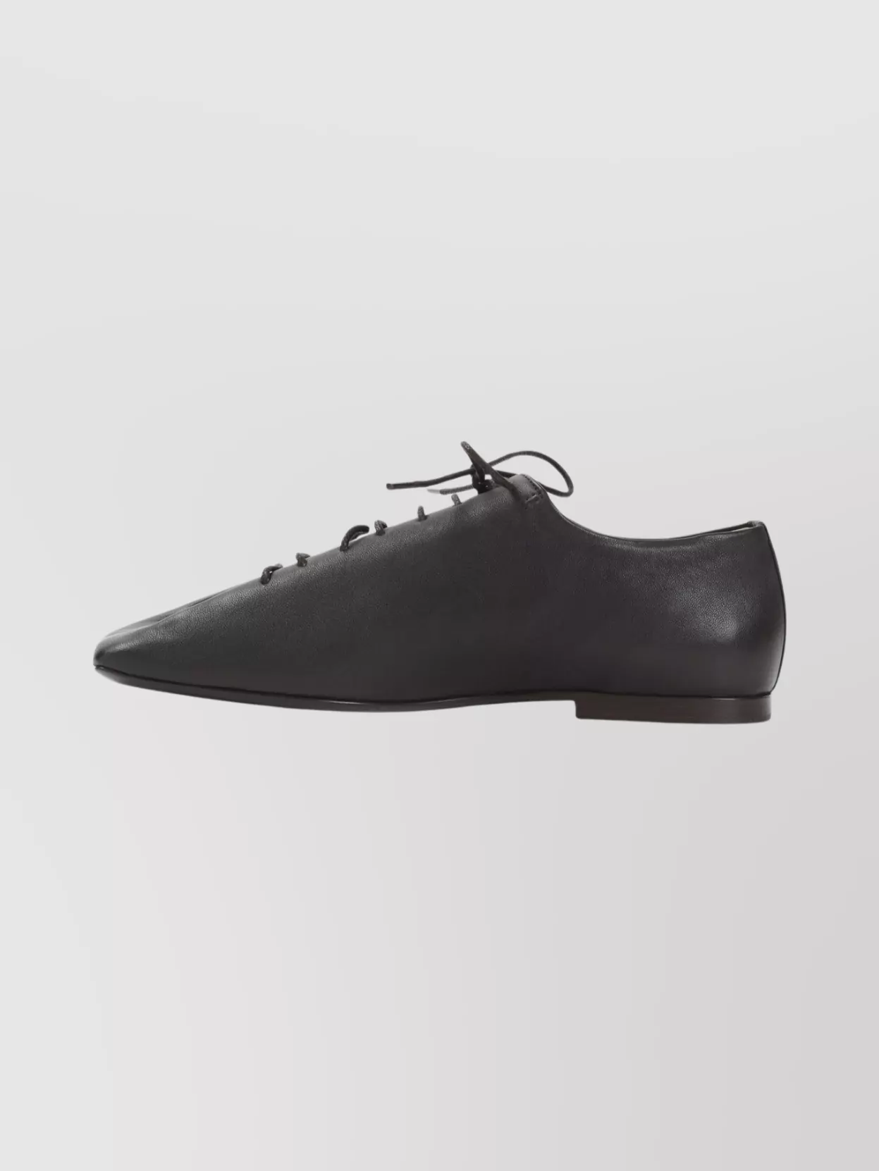 Lemaire Flat Lace-Up Shoes Square Toe