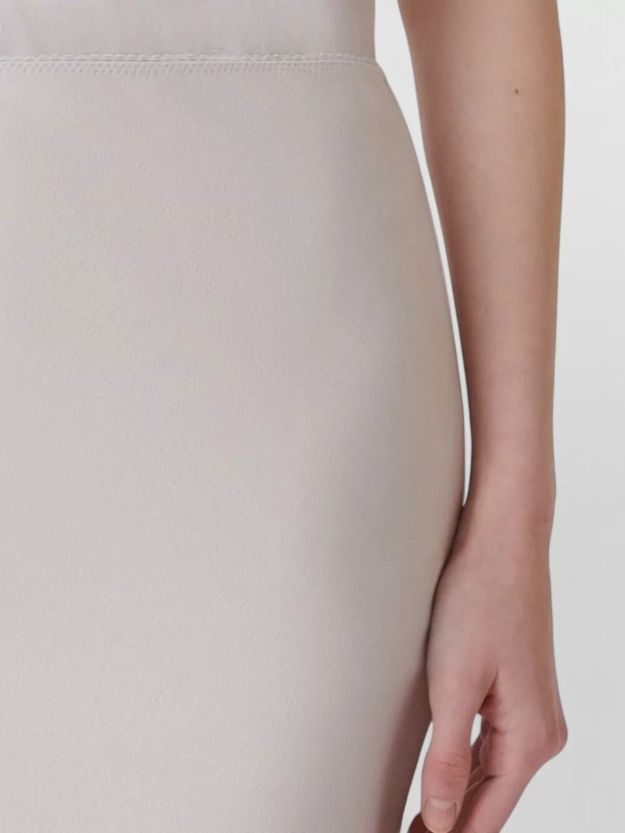 Fabiana Filippi Satin High-Rise Maxi Skirt