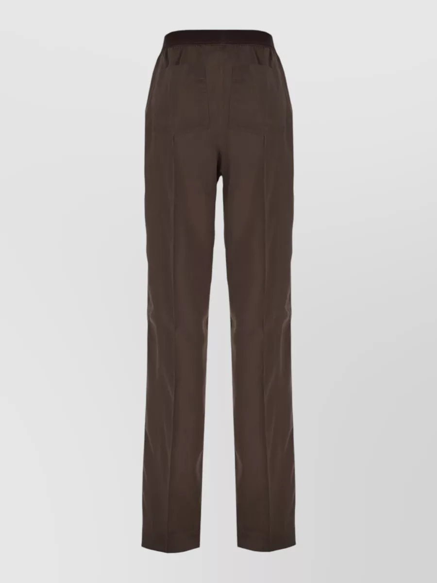 Tom Ford Silk satin straight-leg track pants