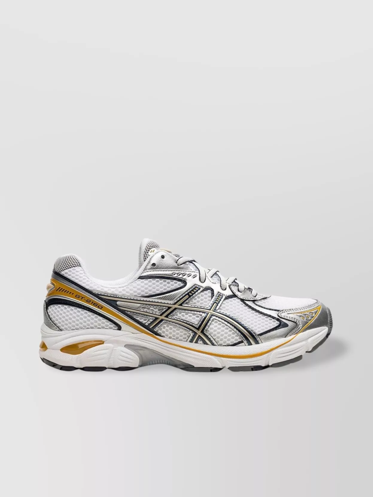 Asics Chunky Sole Sneakers Mesh Panels