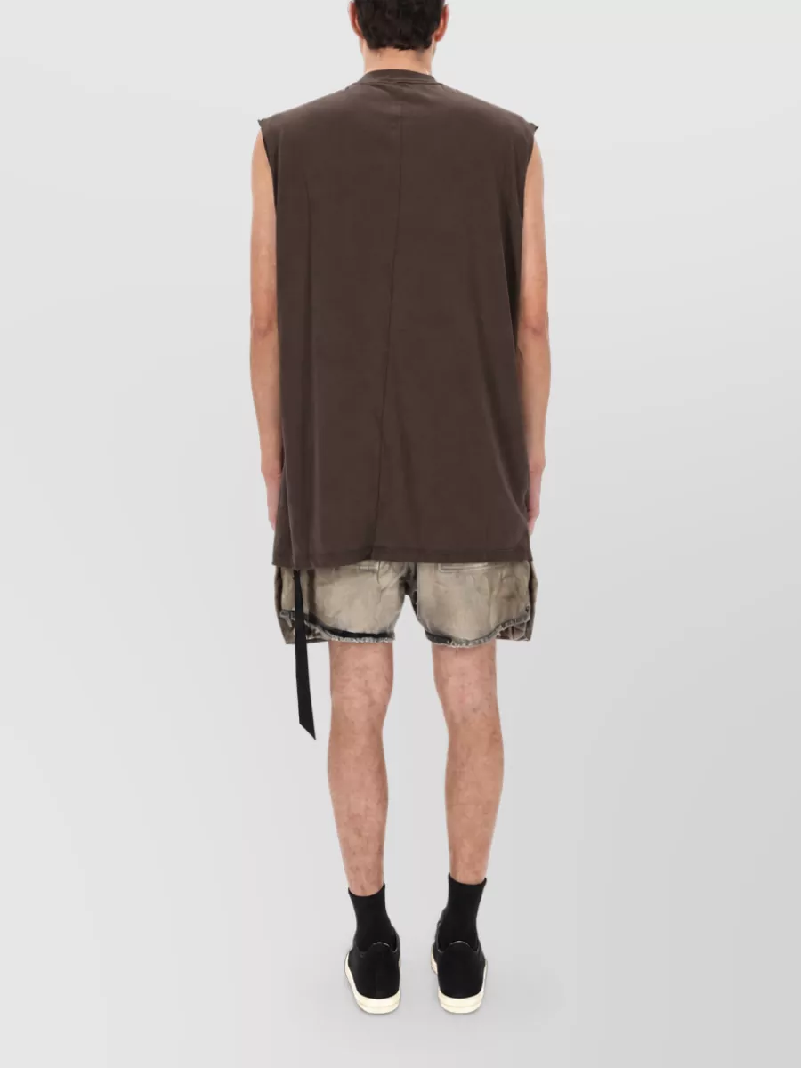Rick Owens Cotton Cargo Shorts