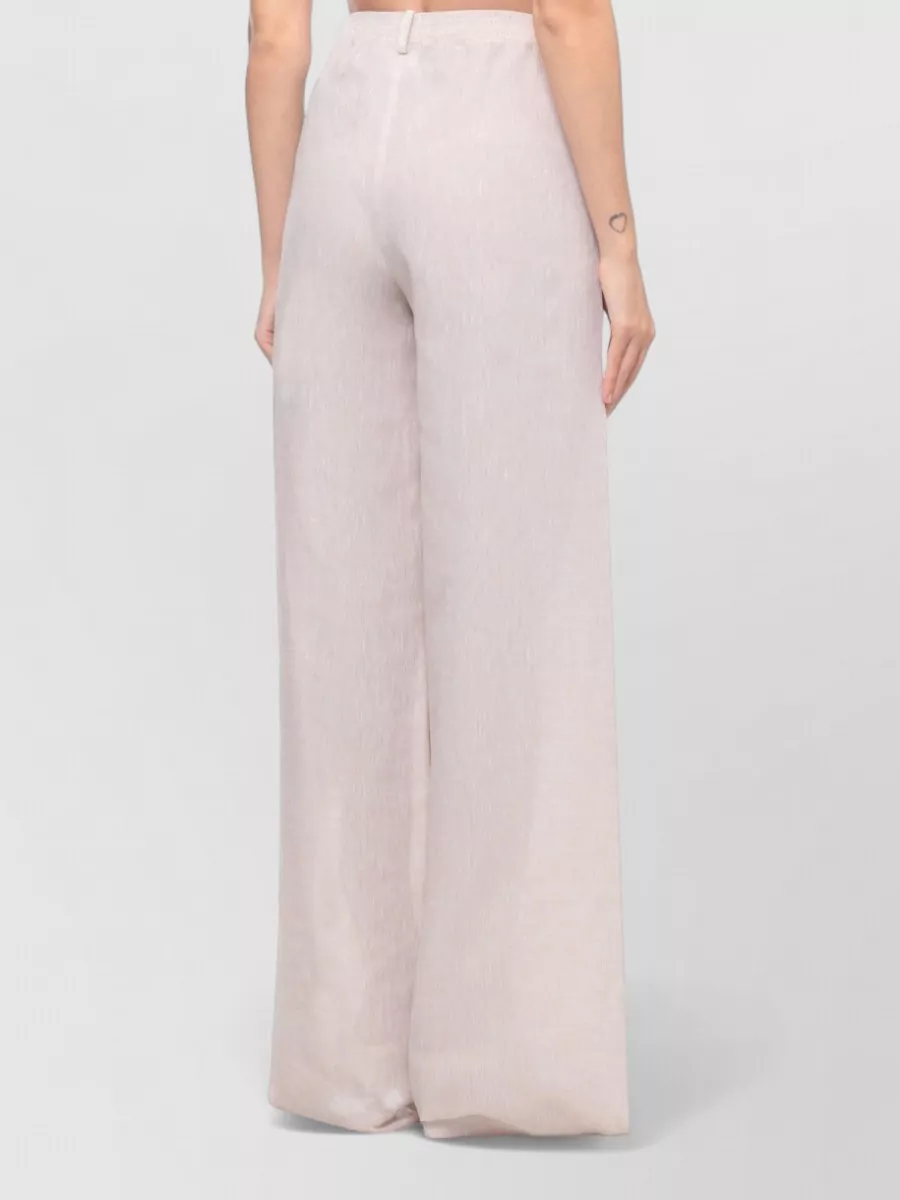 Fabiana Filippi Linen Wide-Leg Trousers