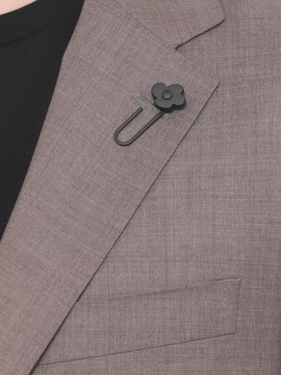 Lardini Virgin Wool Single-Breasted Suit