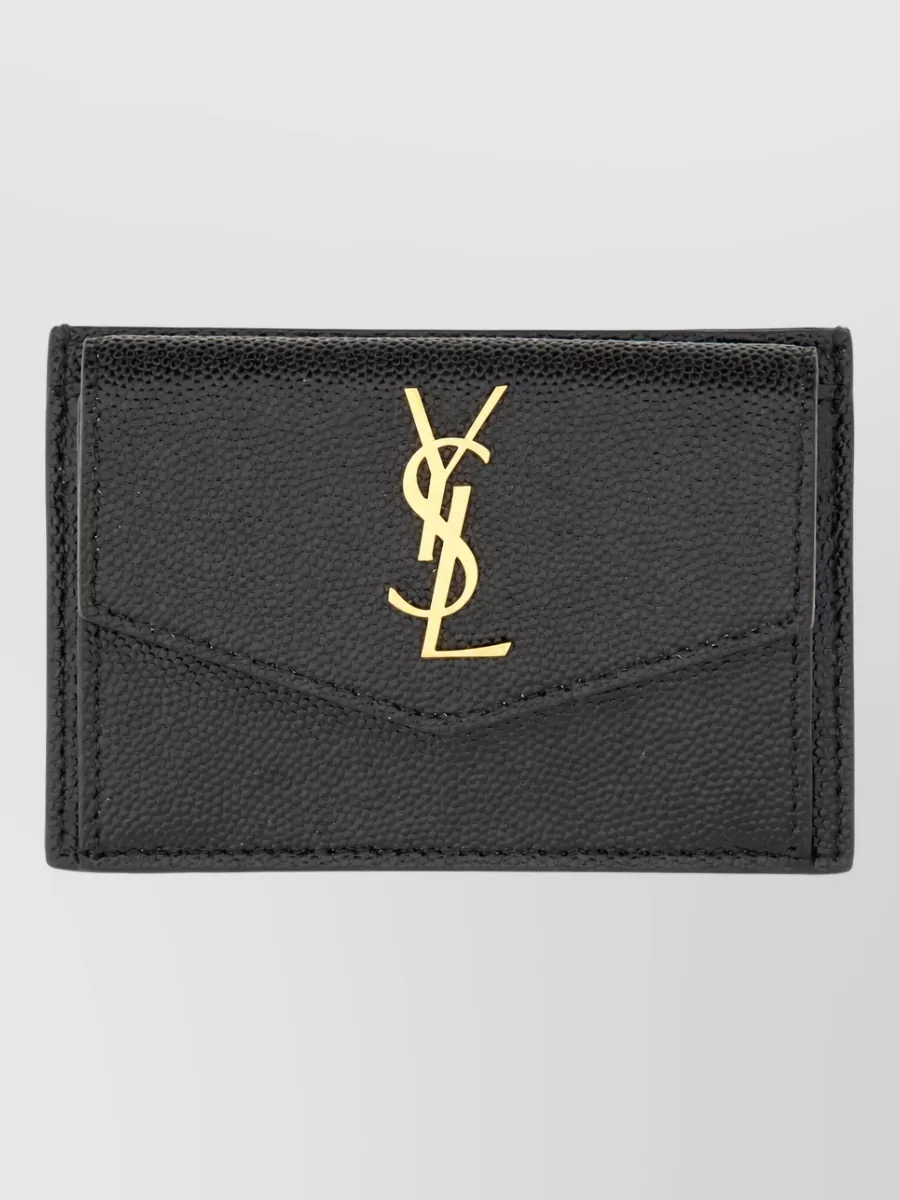 Saint Laurent leather card holder