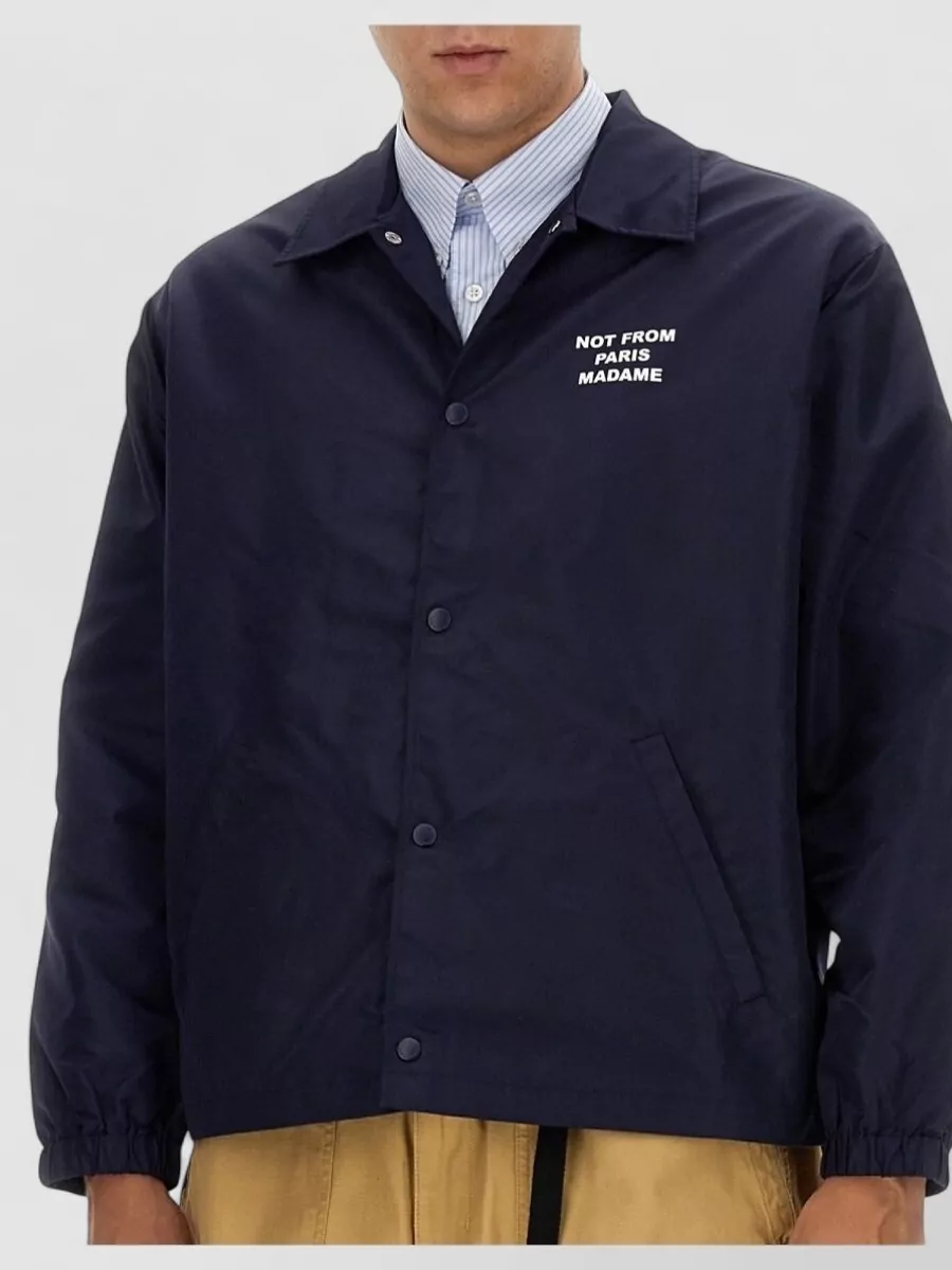 Drôle De Monsieur Single Breasted Coat