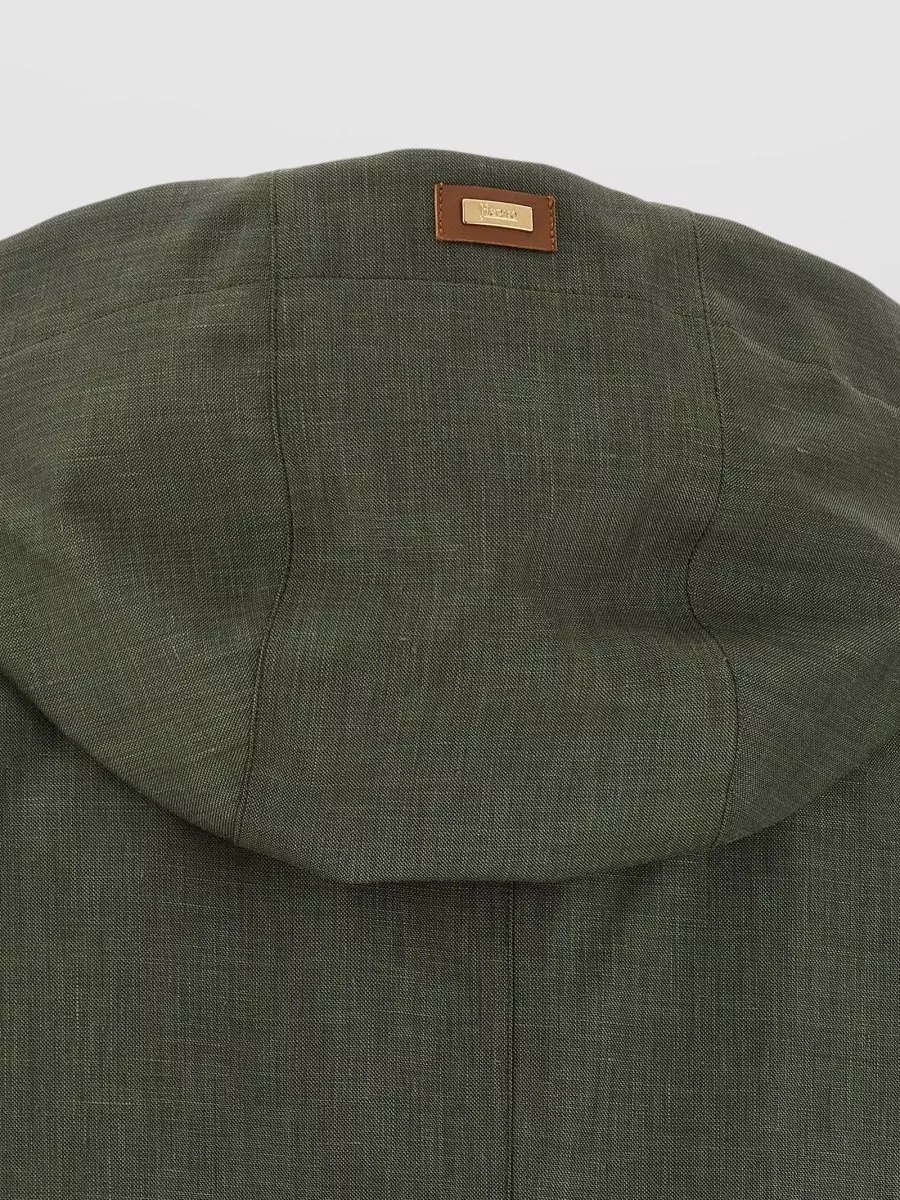 Herno Linen Trench Coat