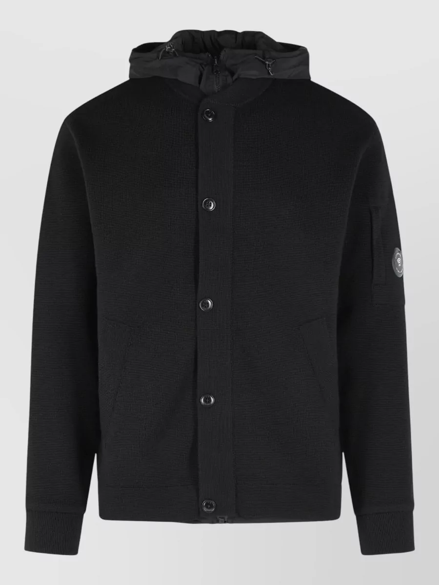 C.P. Company Reversible wool single breasted coat