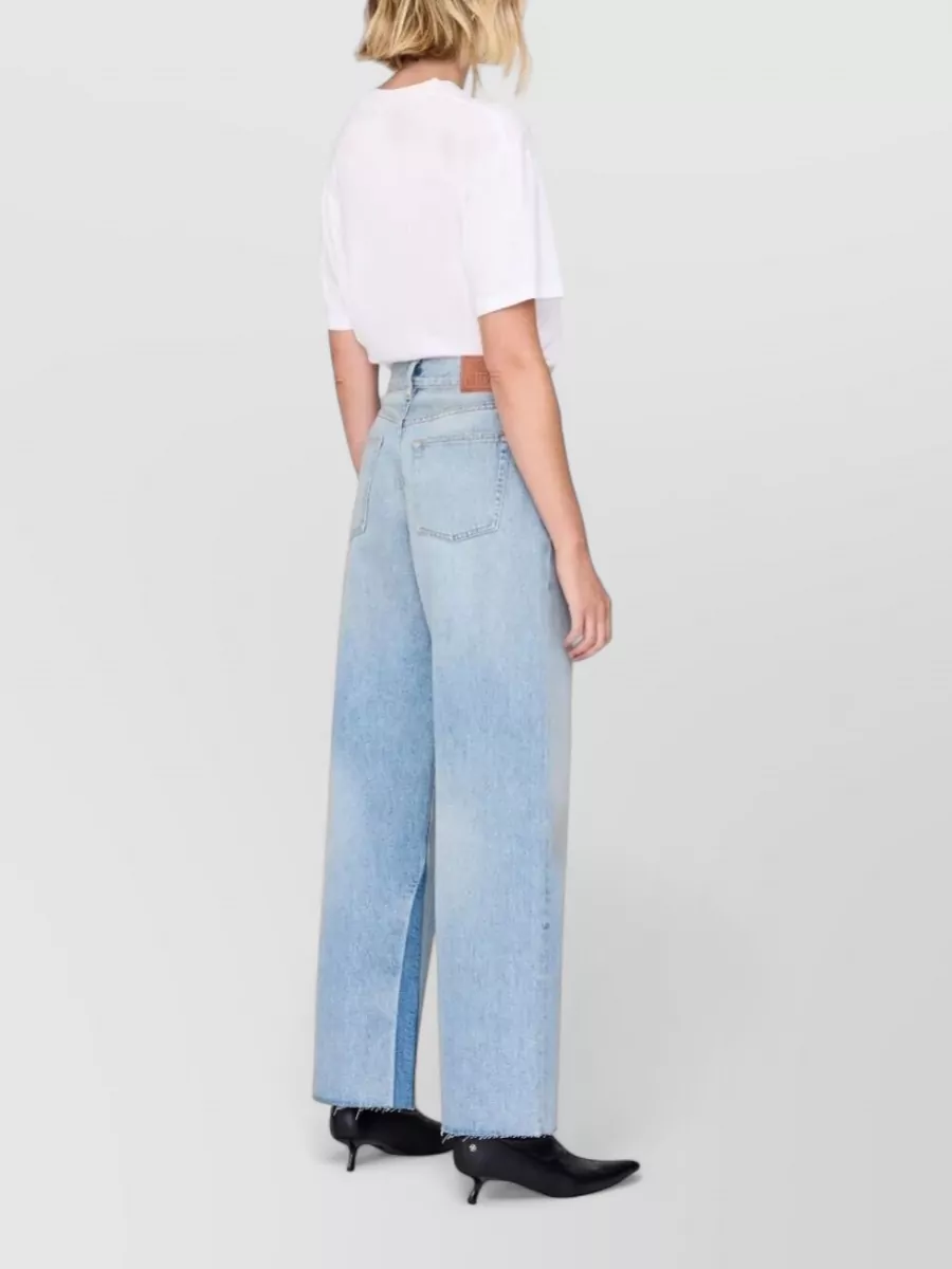 Anine Bing Walker Crew Neck Graphic T-Shirt Relaxed