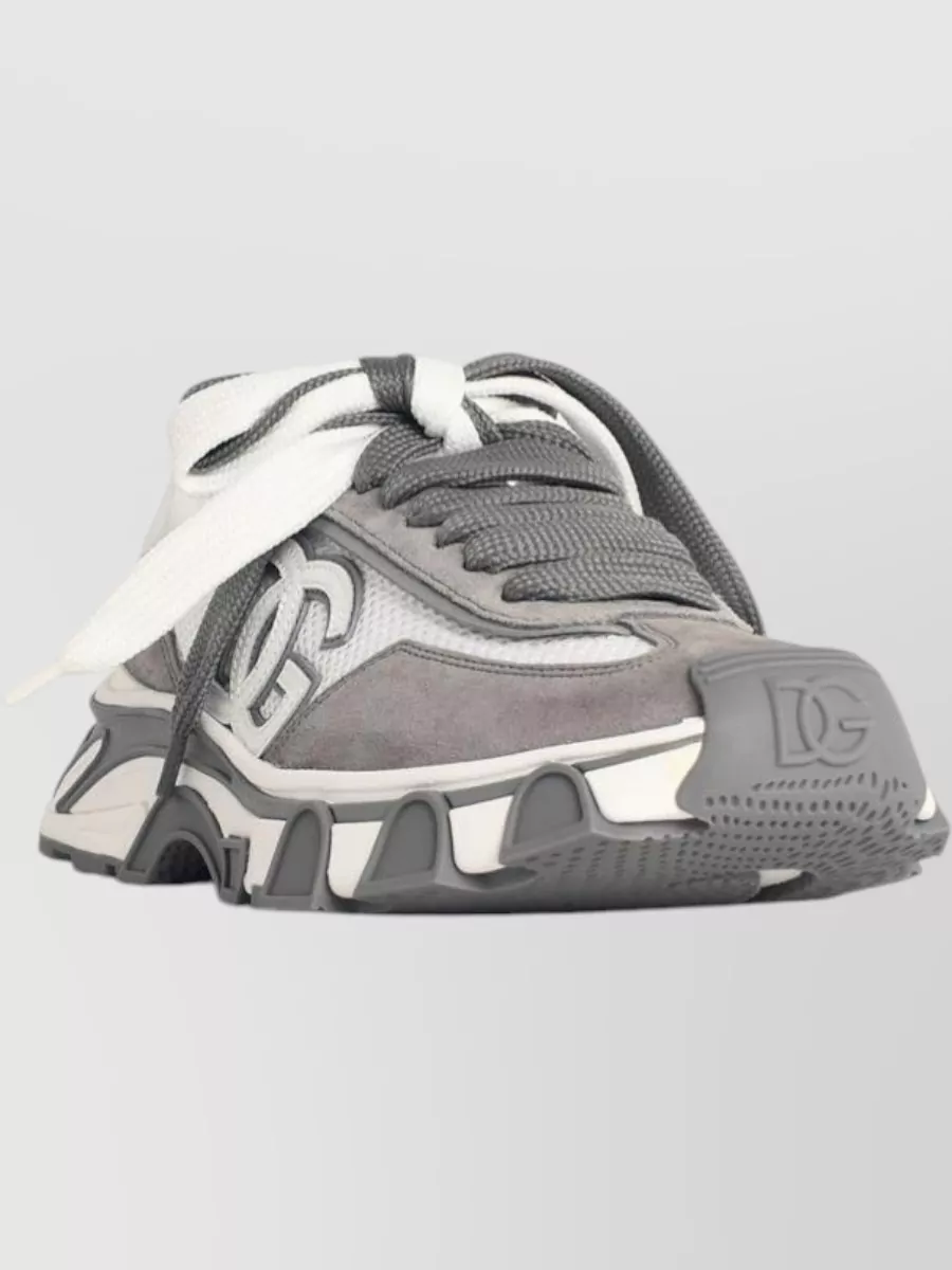 Dolce&Gabbana Leather Low-Top Sneakers